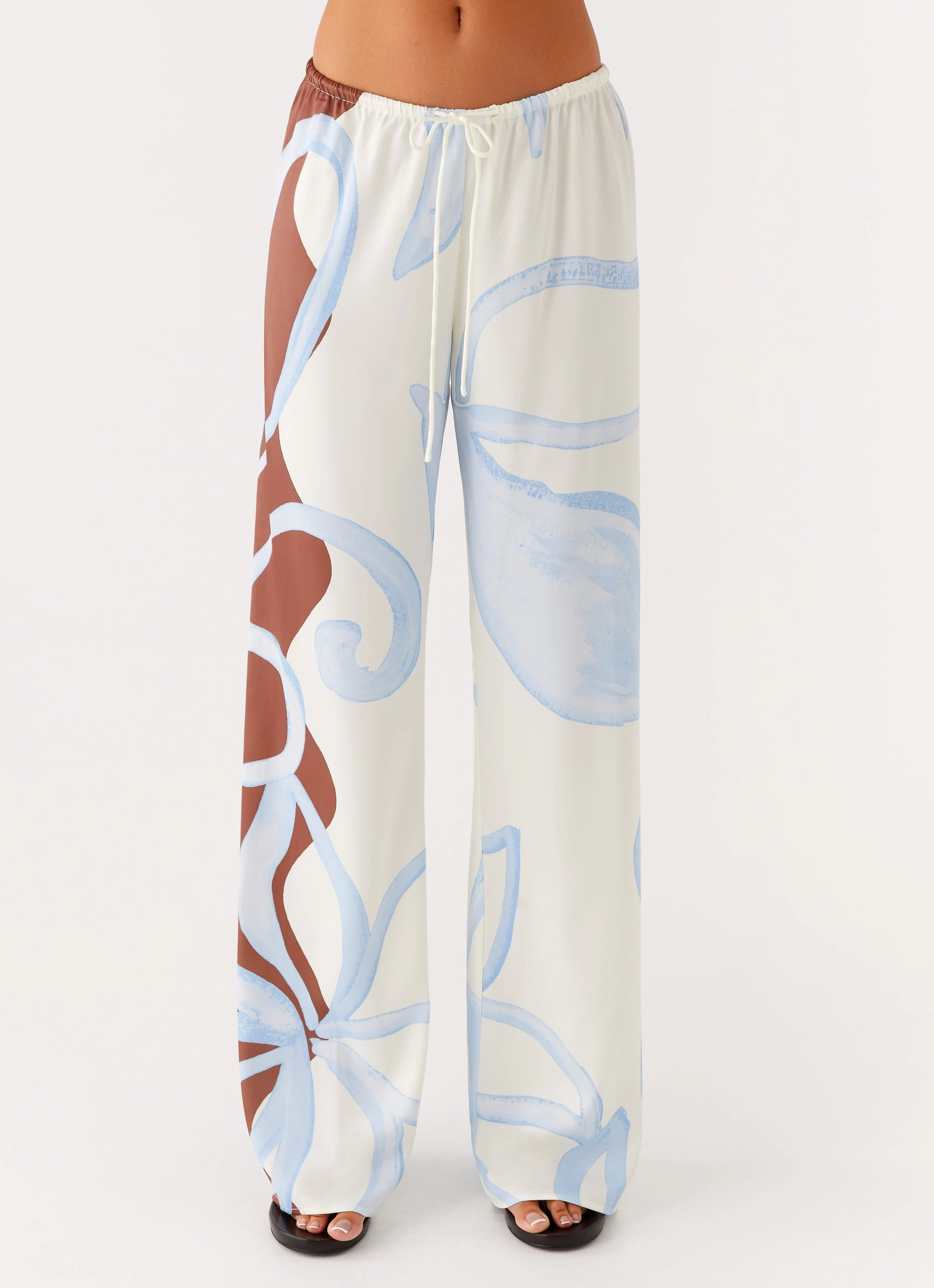 Deacon Low Rise Pants - Bloom Wave Print Active Design Wear MoistureControlLiner