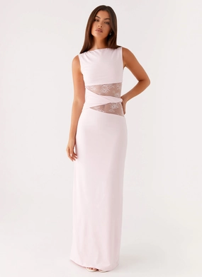 Karma Maxi Dress - Pink Relaxed Style Wear