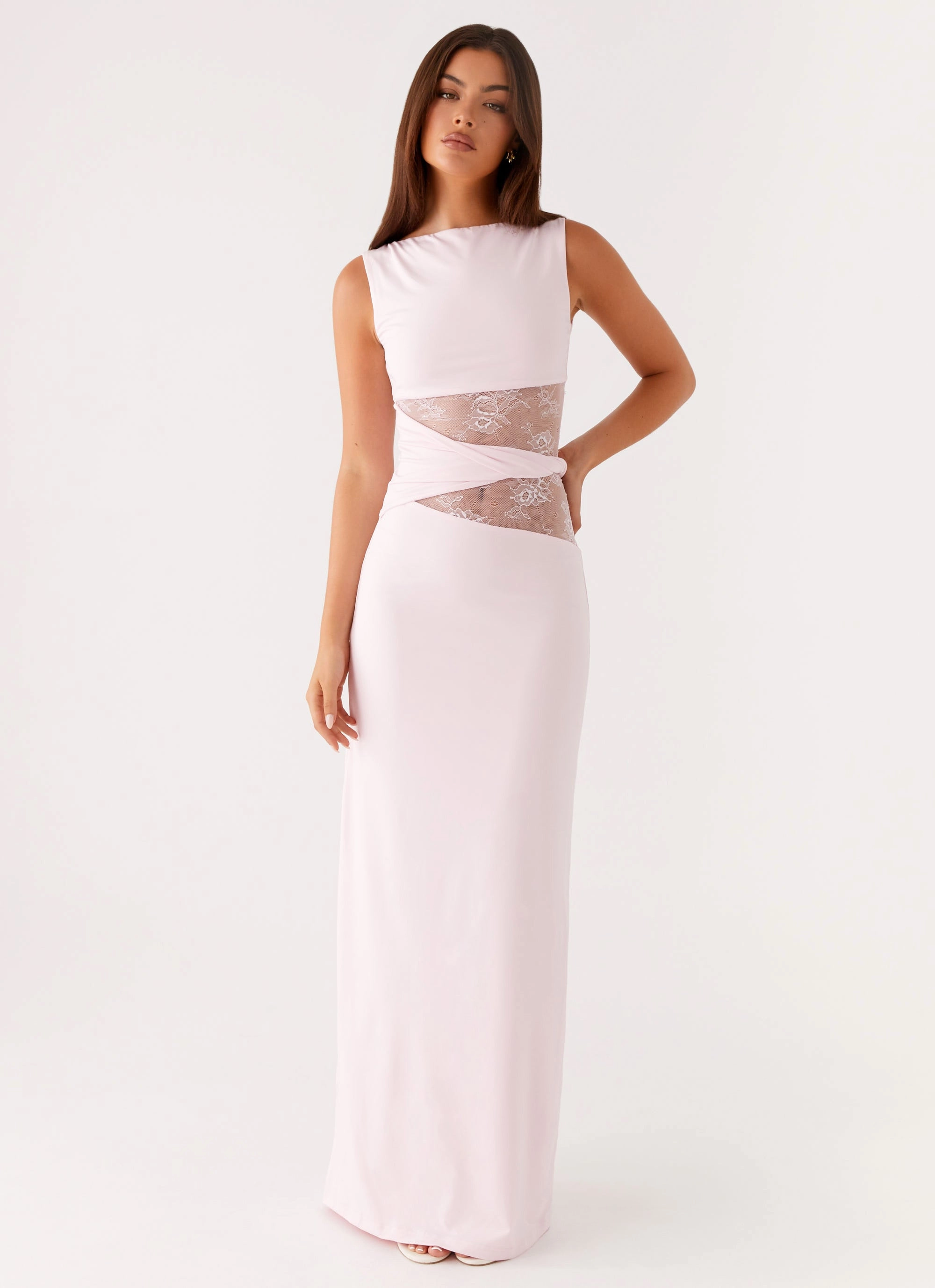 Karma Maxi Dress - Pink Relaxed Style Wear