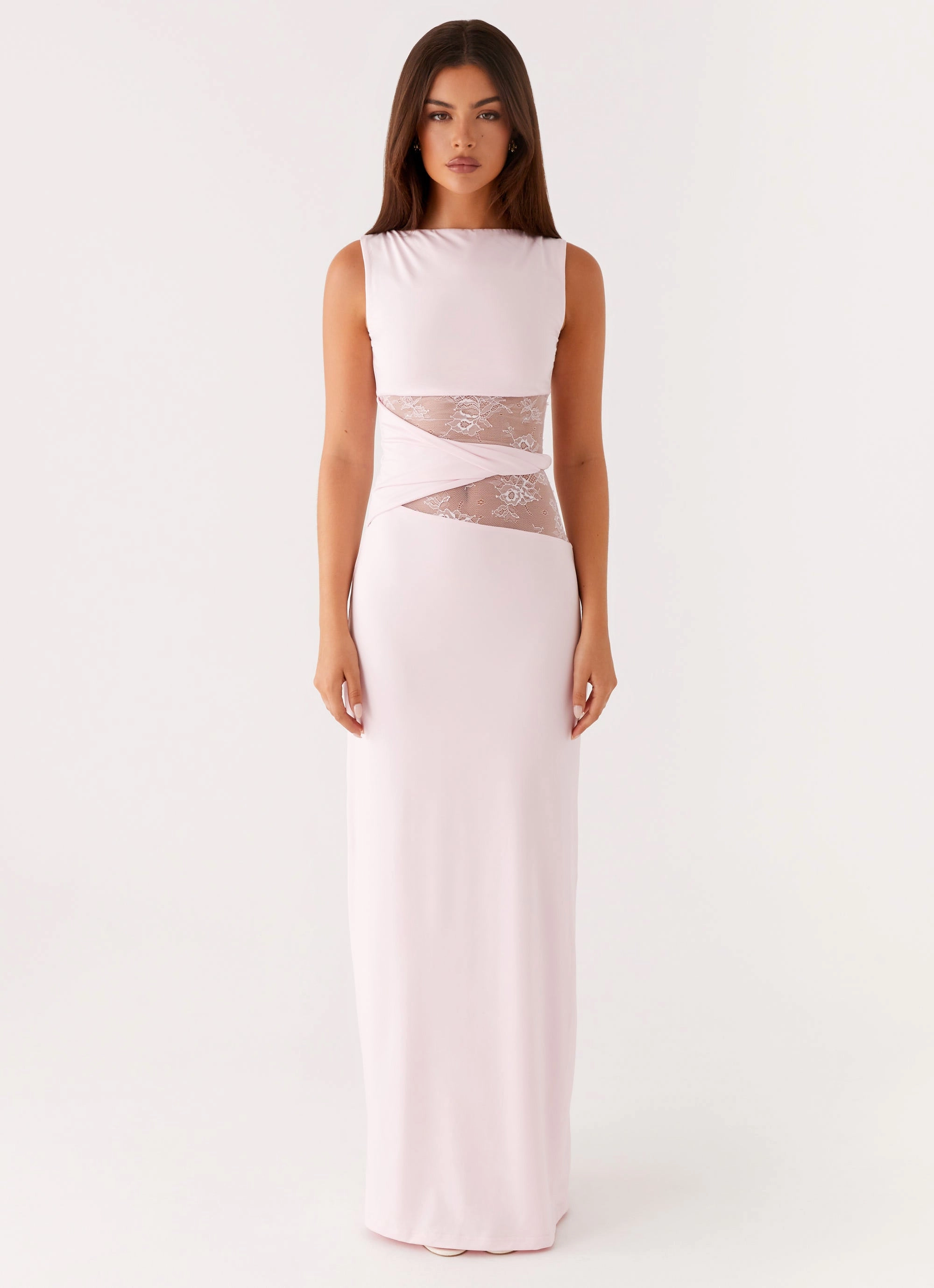 Relaxed Fit Look Karma Maxi Dress - Pink