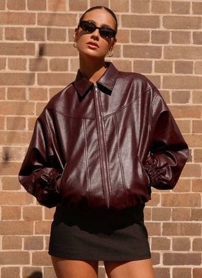 Holland Bomber Jacket - Wine restaurant Cordlock Adjustment System