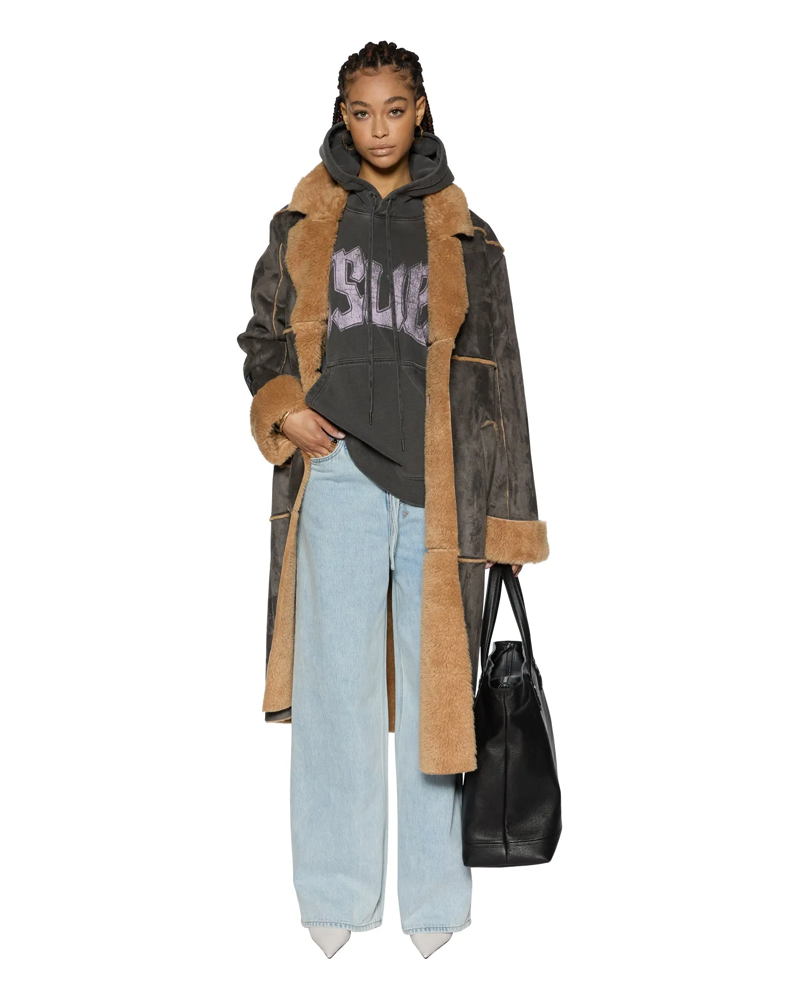 HUSTLER COAT STEEL/TAN Liability Packable Feature