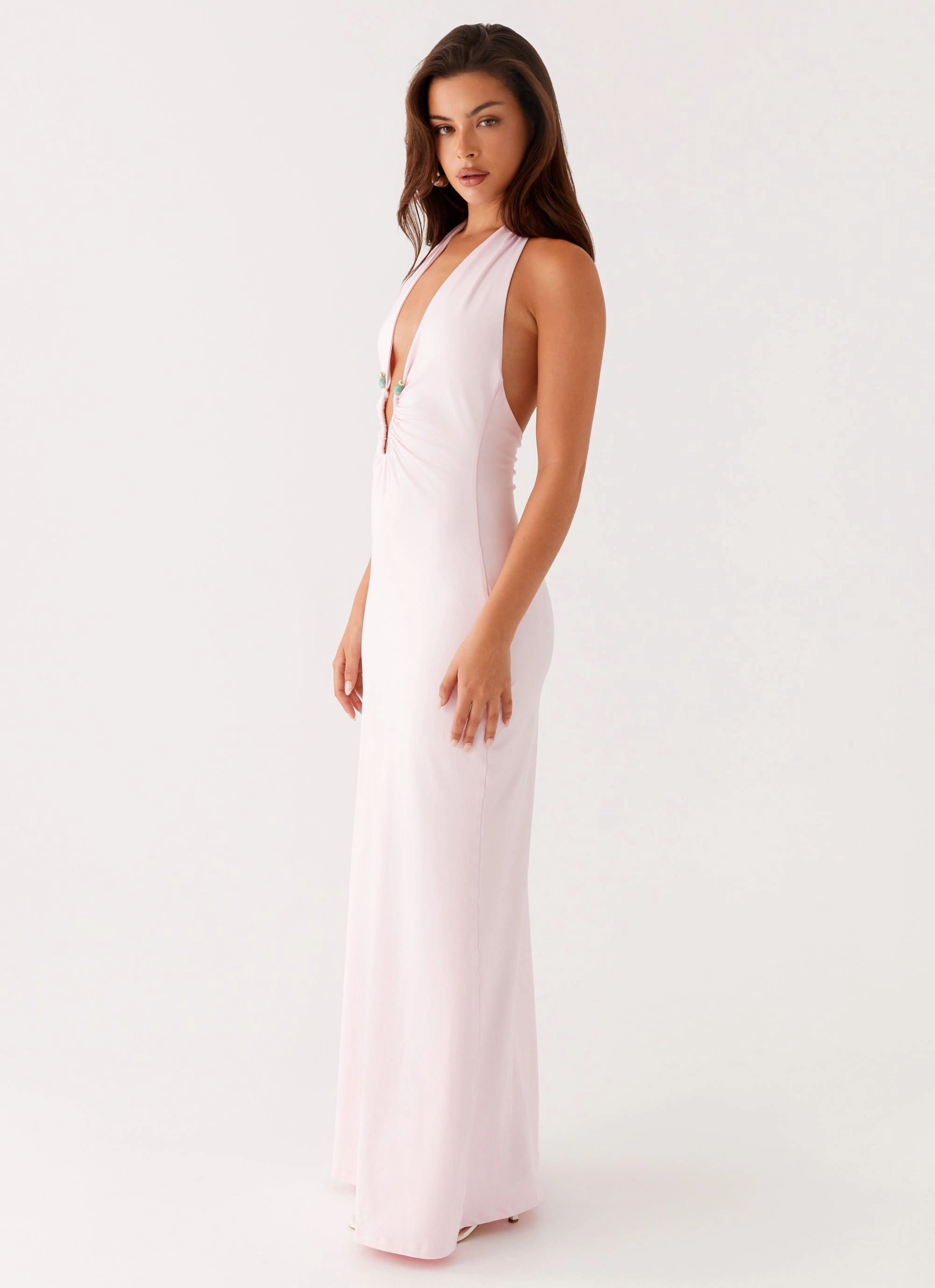 Style Ease Nicola Maxi Dress - Pink