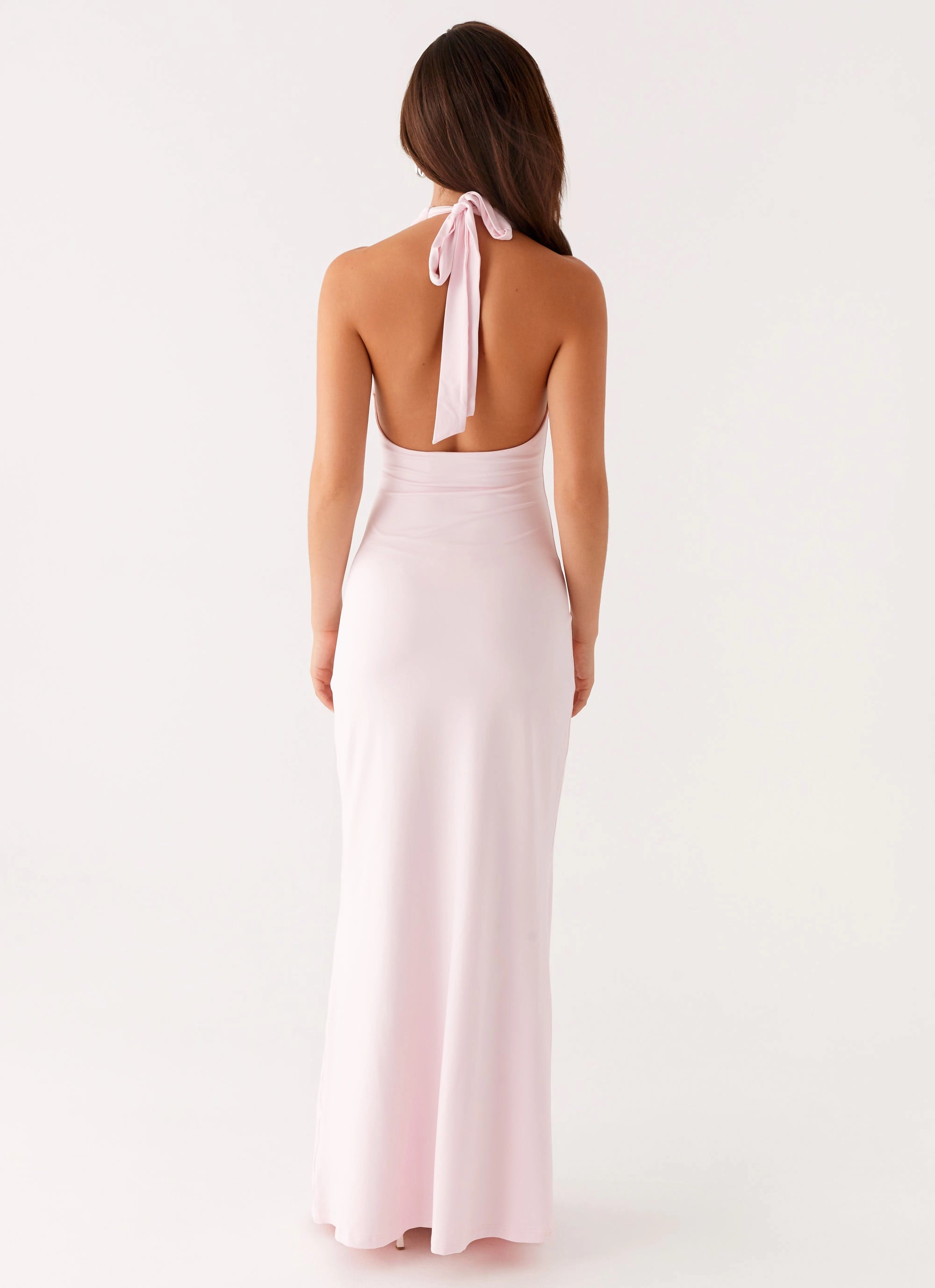 Midi-Length Nicola Maxi Dress - Pink