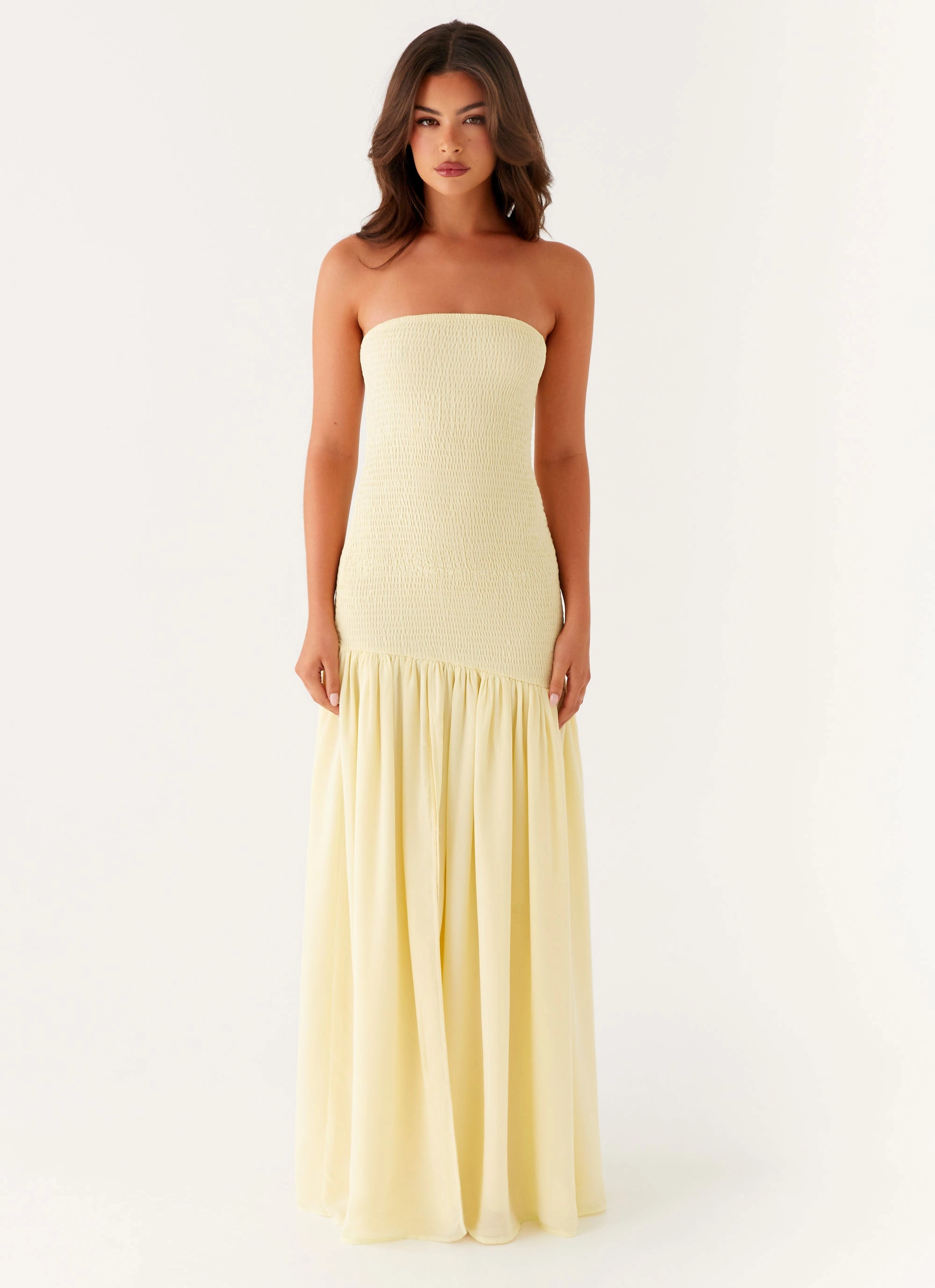 Royce Maxi Dress - Yellow Formal Outfit Casual Chic