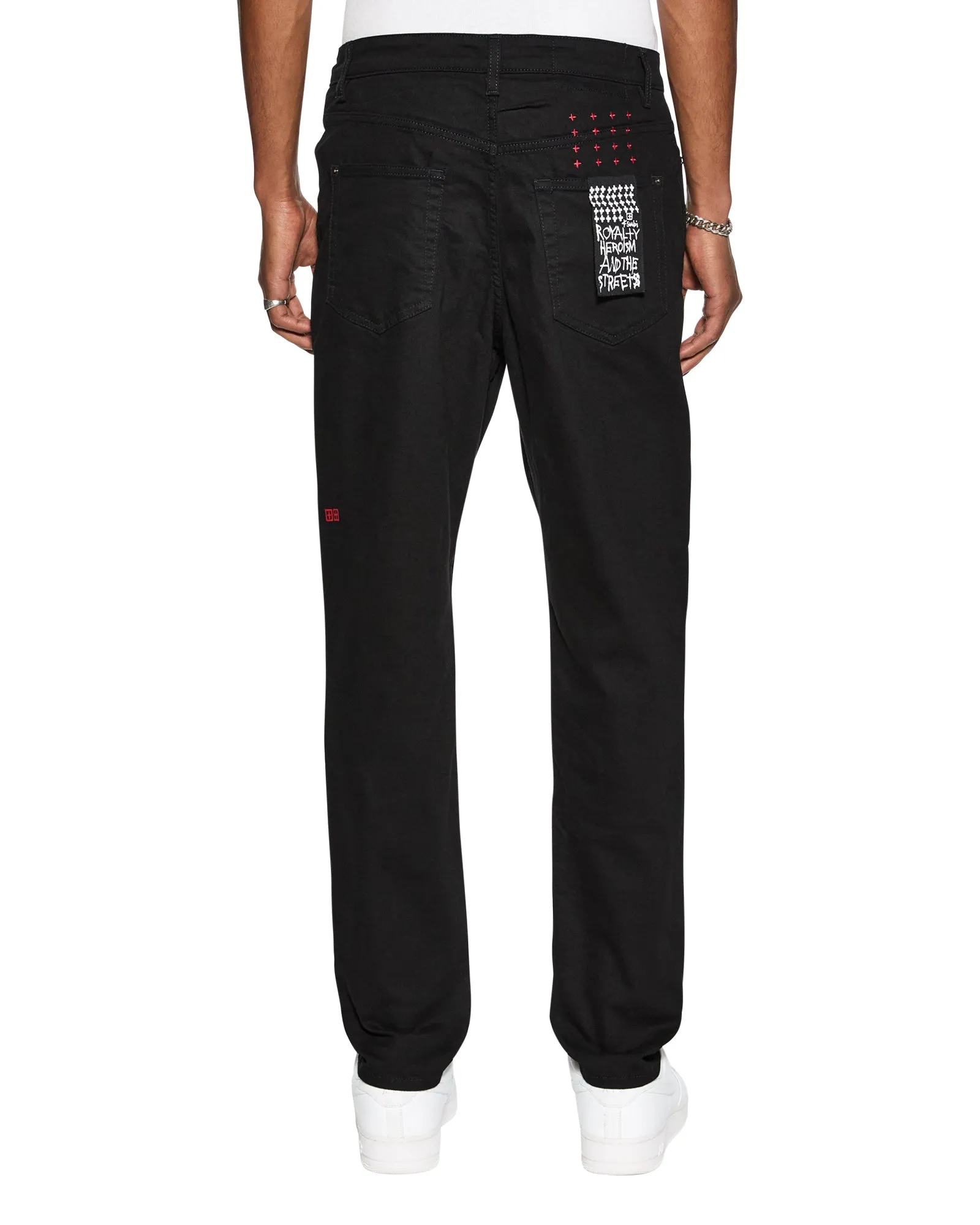 WOLFGANG LAID BLACK Breathable Fit