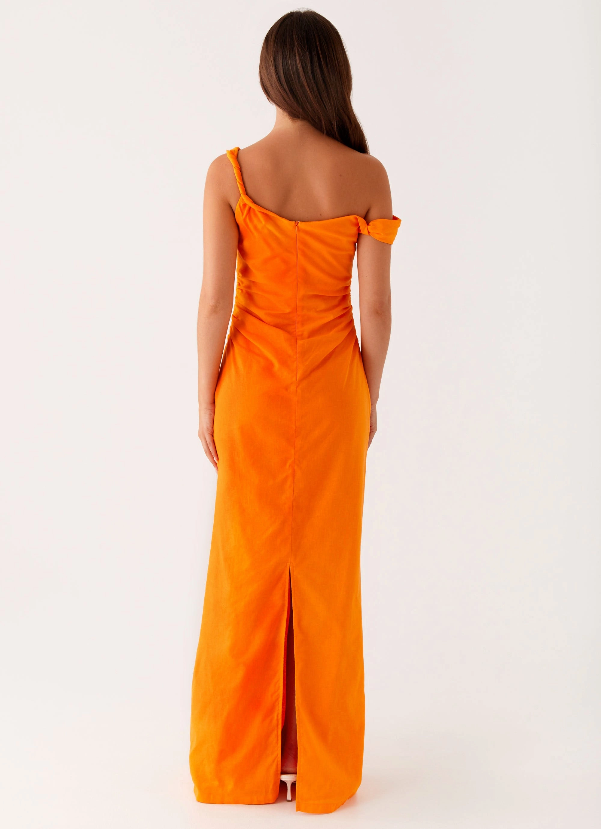 Modern Chic Vintage feel Ignite Maxi Dress - Orange