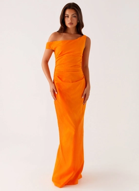 Calm Energy Ignite Maxi Dress - Orange