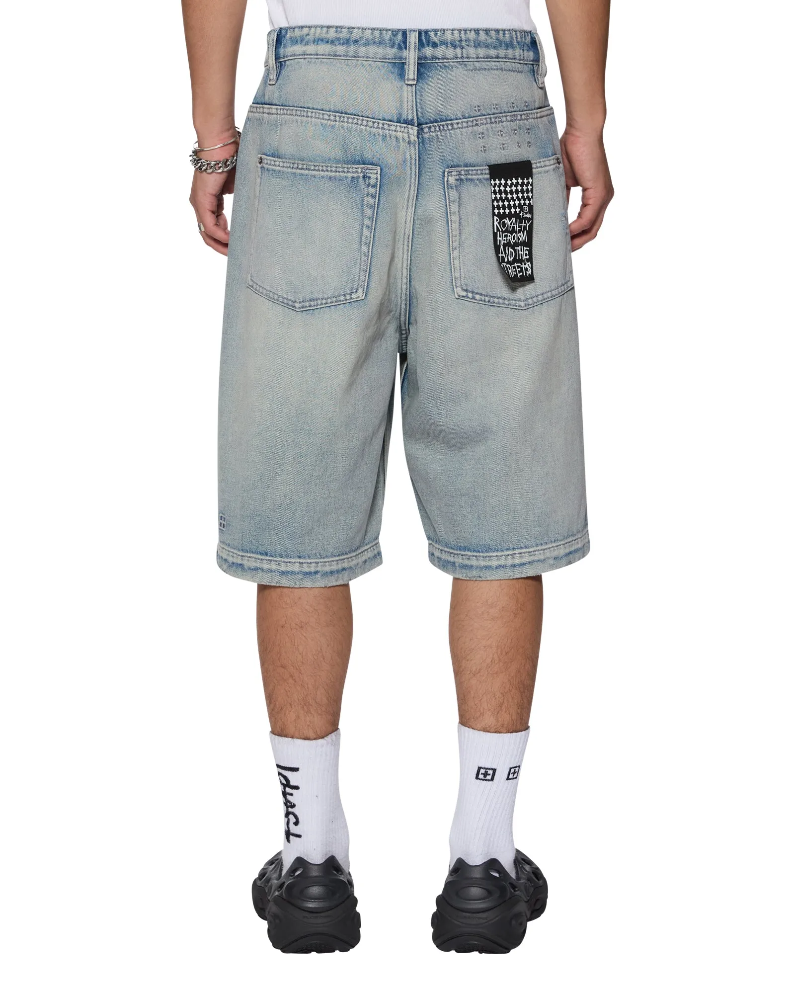 MAXX SHORT PUNK BLUE Nylon Material