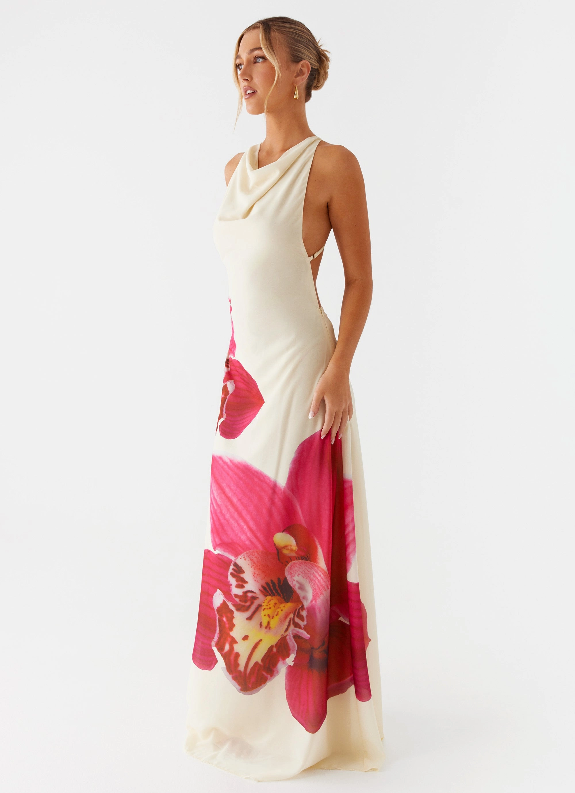 Cool Motion Island Girl Maxi Dress - Yellow