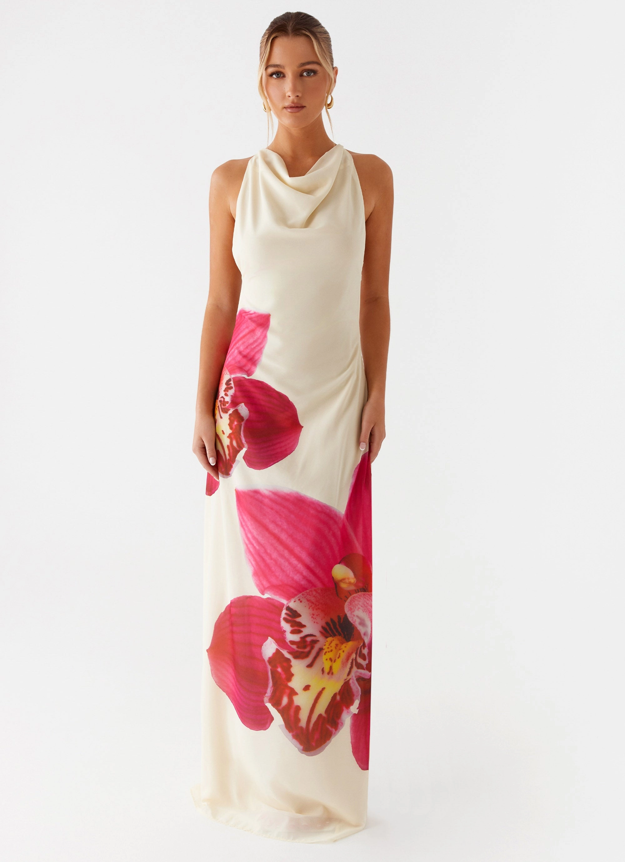 Island Girl Maxi Dress - Yellow Seasonal Mood Natural Fit