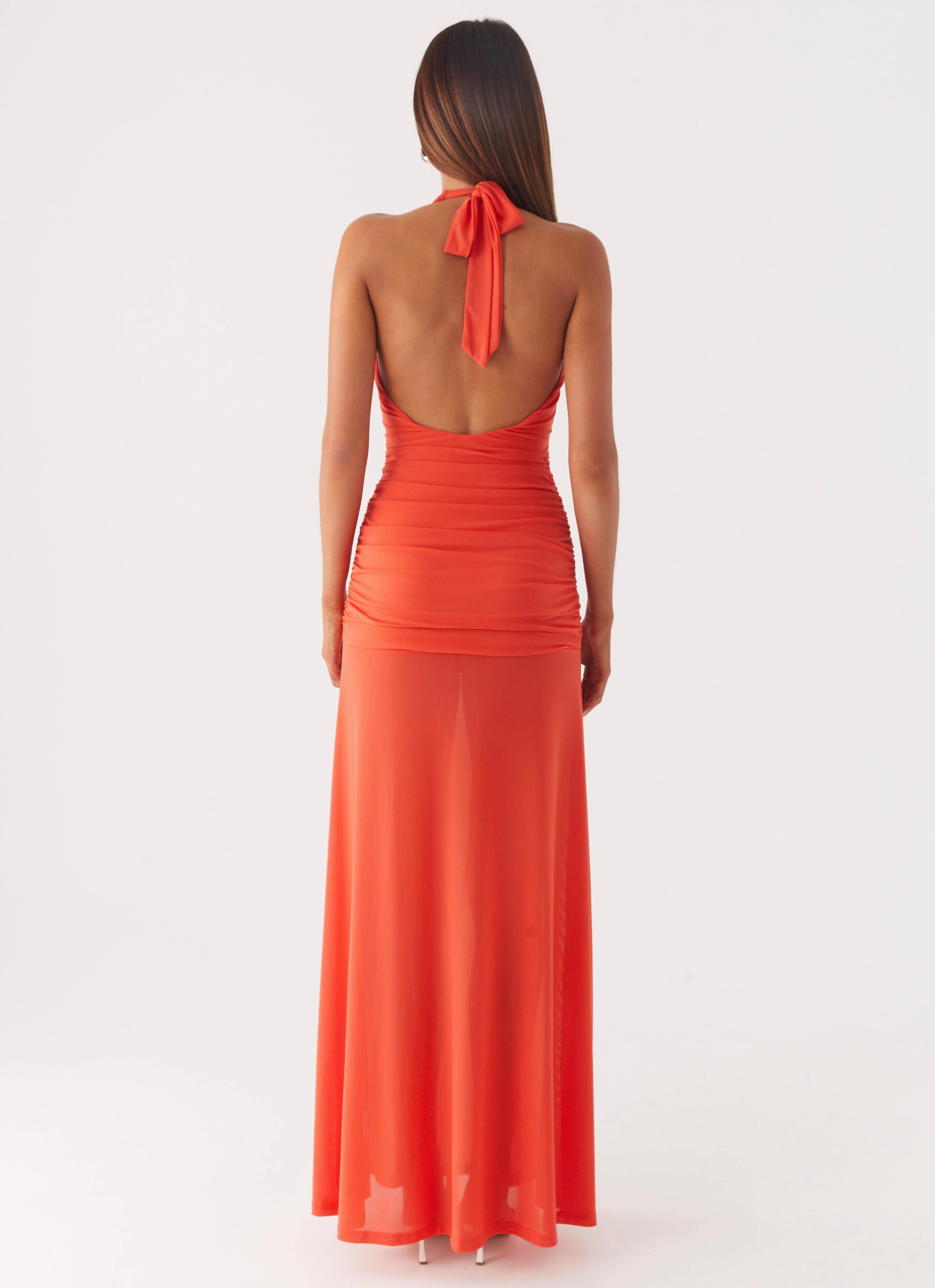 Subtle Motion Gentle Flow Island Muse Dress - Coral