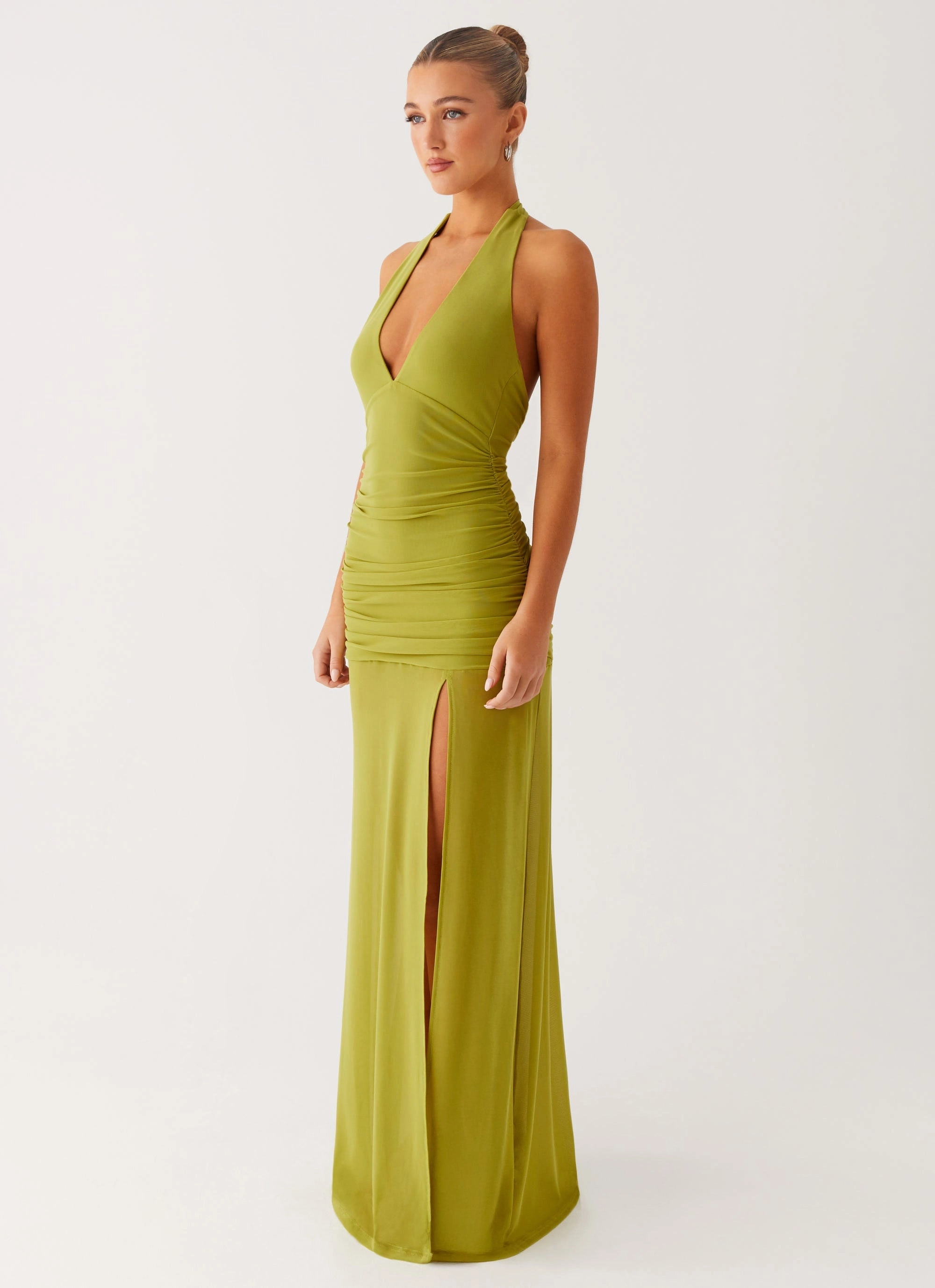 Island Muse Dress - Lime Elegant Style