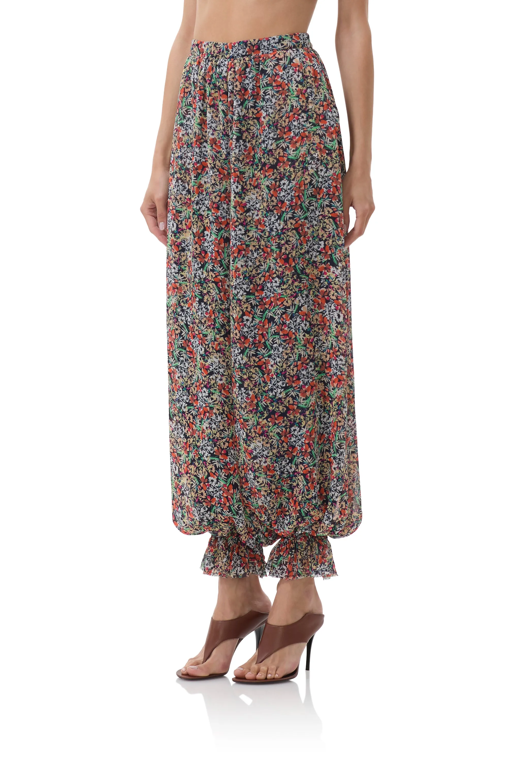 James Pant - Navy Ditsy Odor Resistant Treatment Compression Fit