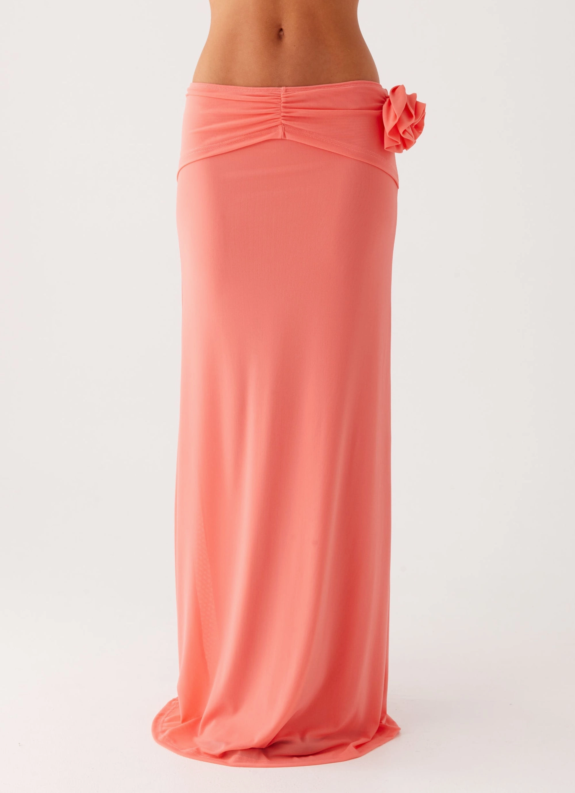 Jayce Maxi Skirt - Salmon Style Fusion