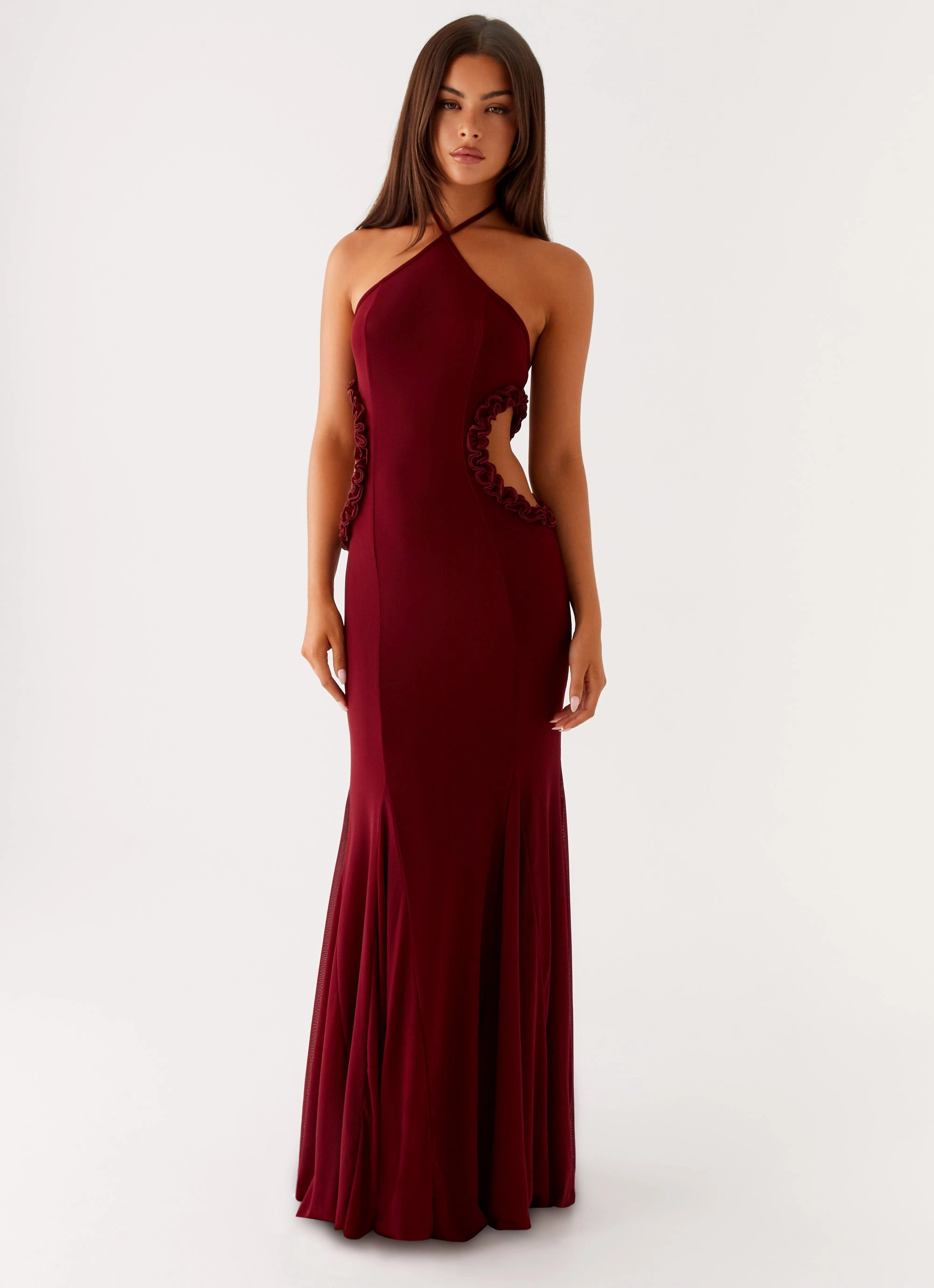 Movement Feel Jemima Maxi Dress - Raspberry Wine