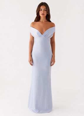 Jenner Maxi Dress - Blue Polished Look