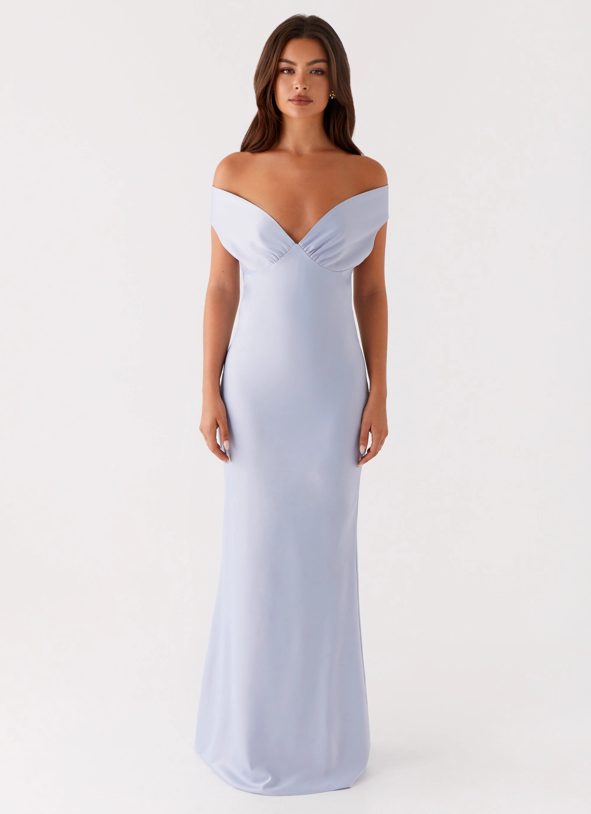 Jenner Maxi Dress - Blue Polished Look