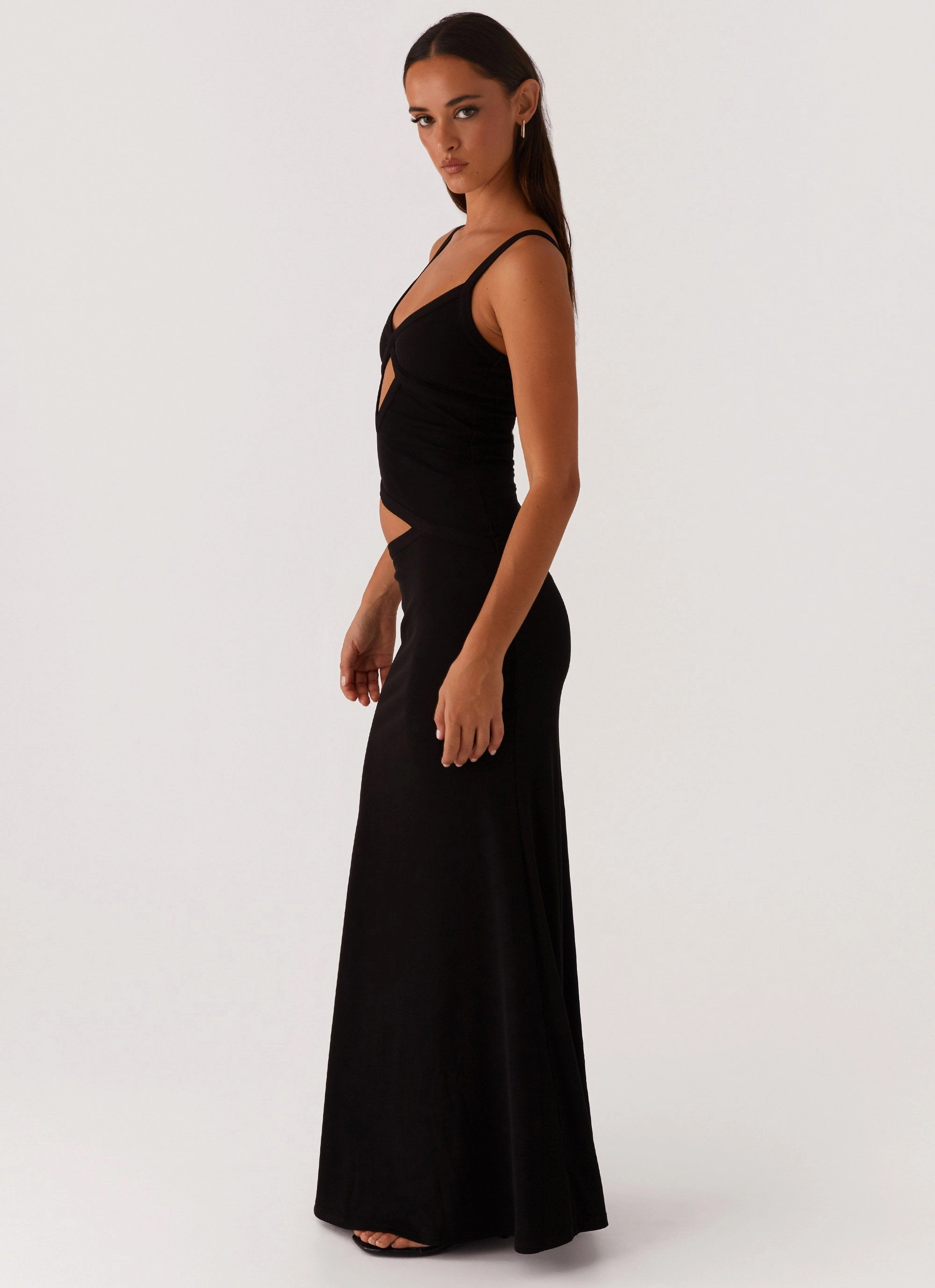 Jocelyn Maxi Dress - Black Simple yet chic gown