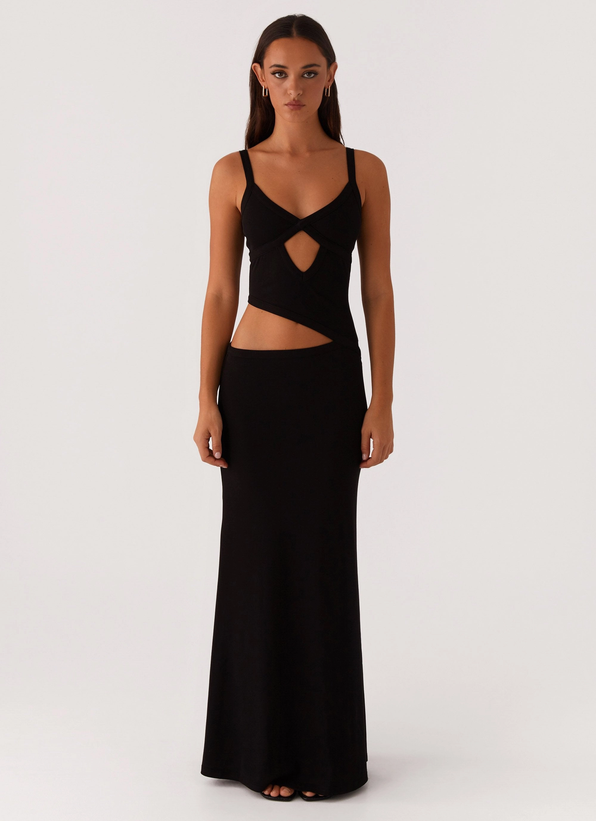 Jocelyn Maxi Dress - Black Vibrant Wear Pure Piece