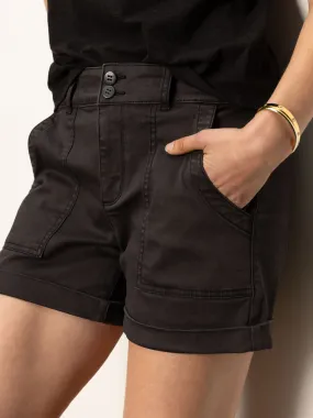 Jogger Style Renegade Short Obsidian SeamlessPocketDesign ElasticCuffs