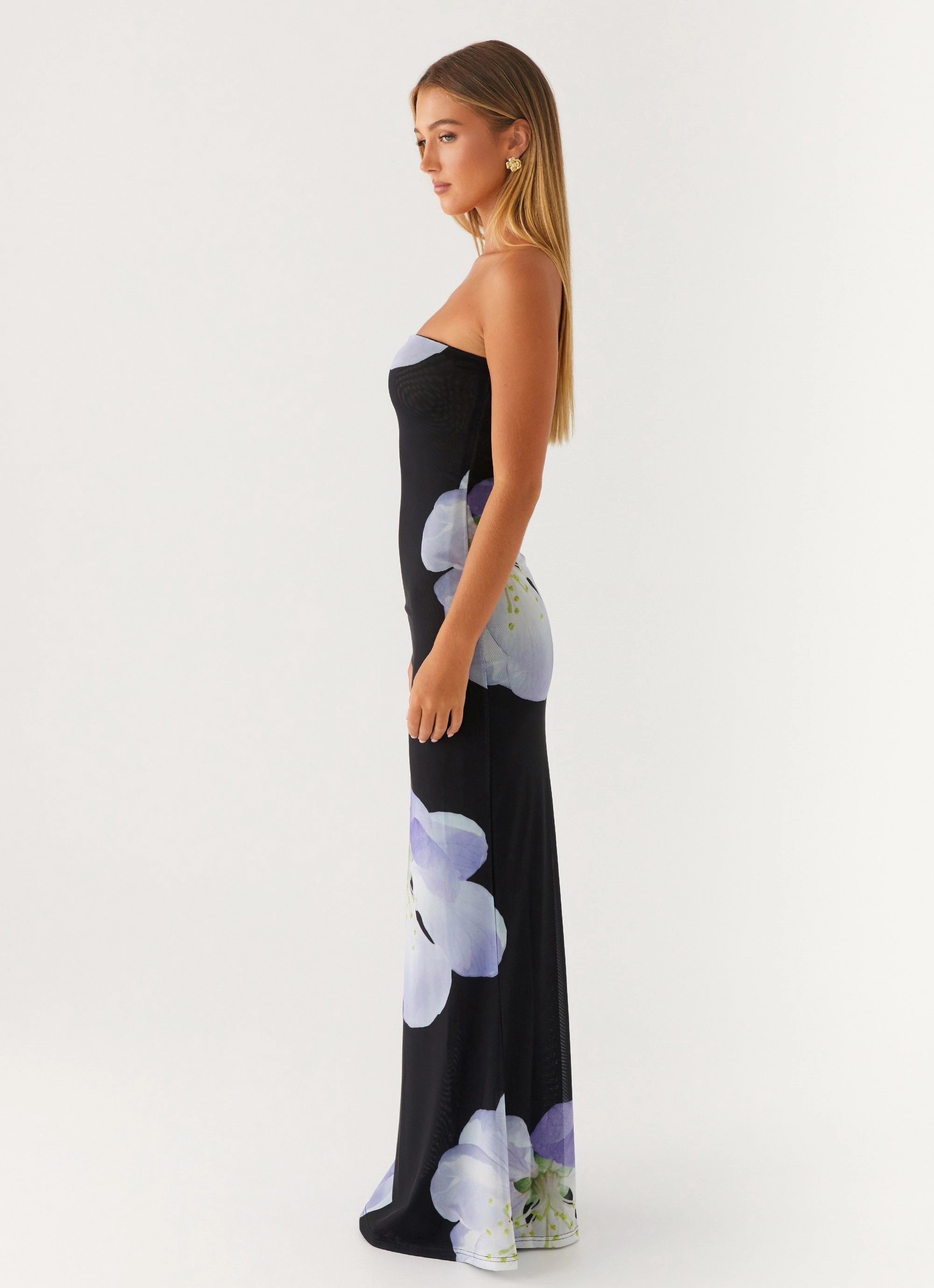 Easy Layering Pure Stitch Jorja Maxi Dress - Flower Print