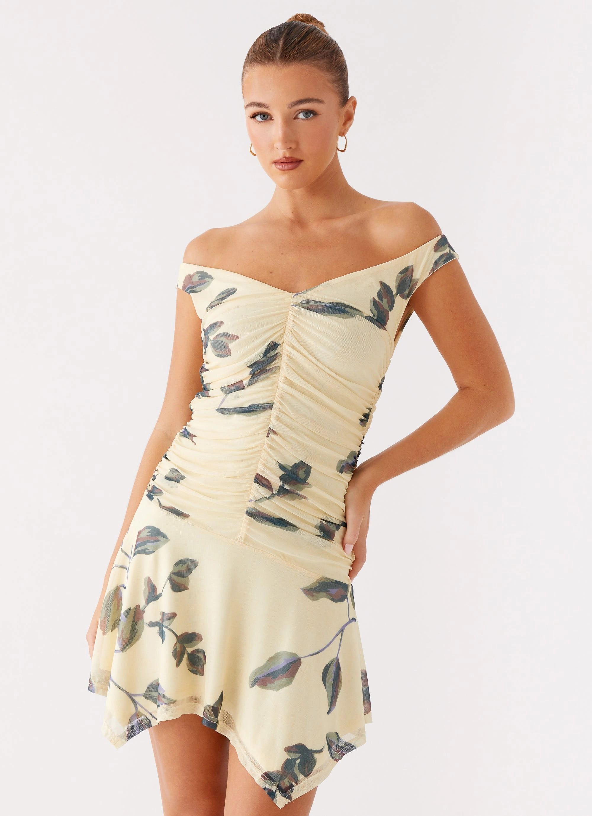 Josette Mini Dress - Buttercream Bliss Flow Look