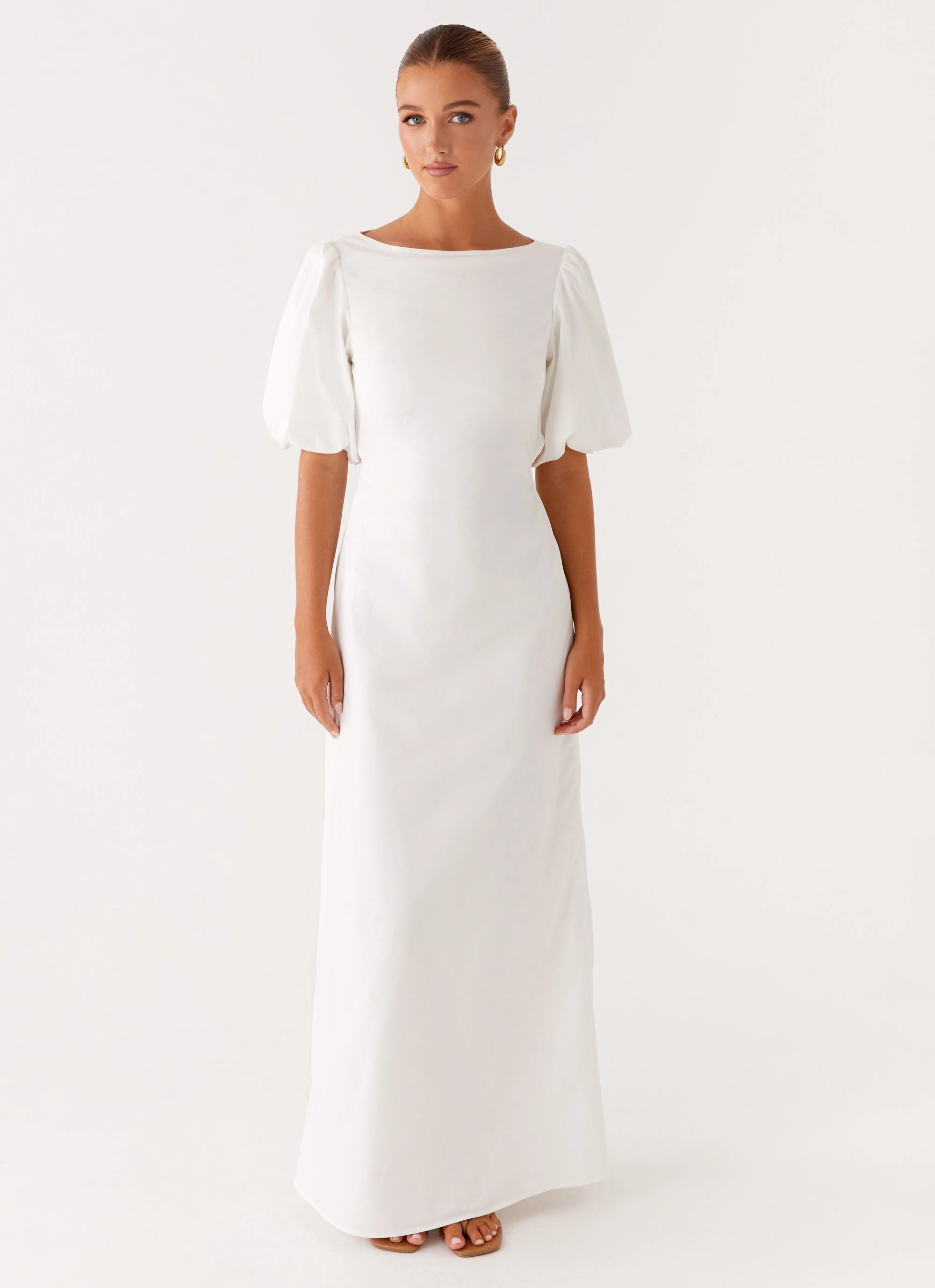 Functional-Design Air Touch Judy Maxi Dress - White