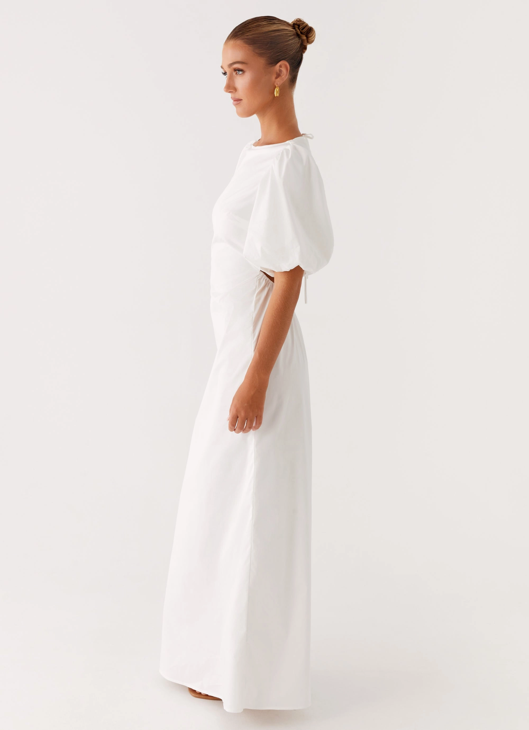 Sharp Look Judy Maxi Dress - White