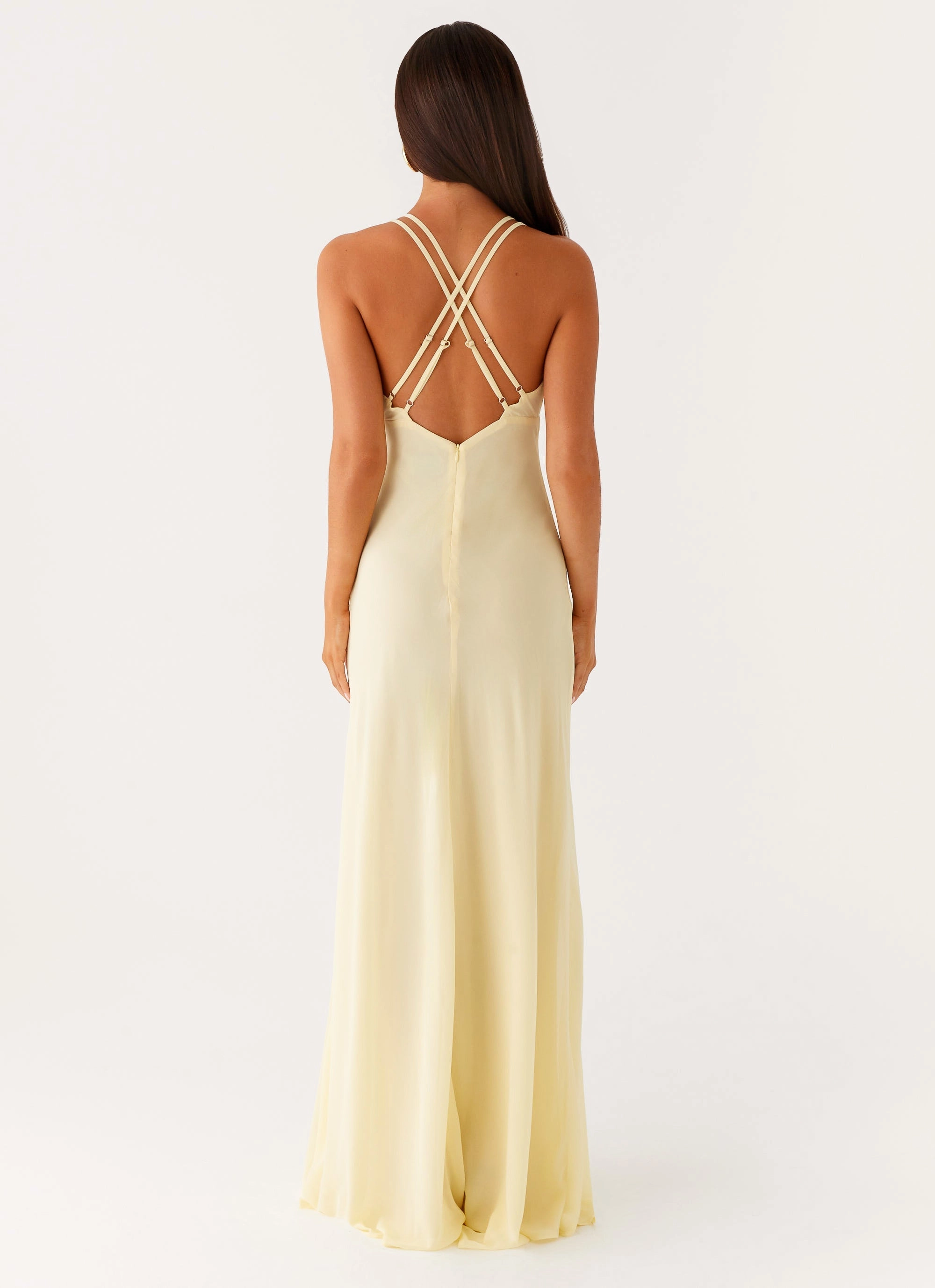 Kacia Maxi Dress - Lemon Style Moment Chic Layered Wear