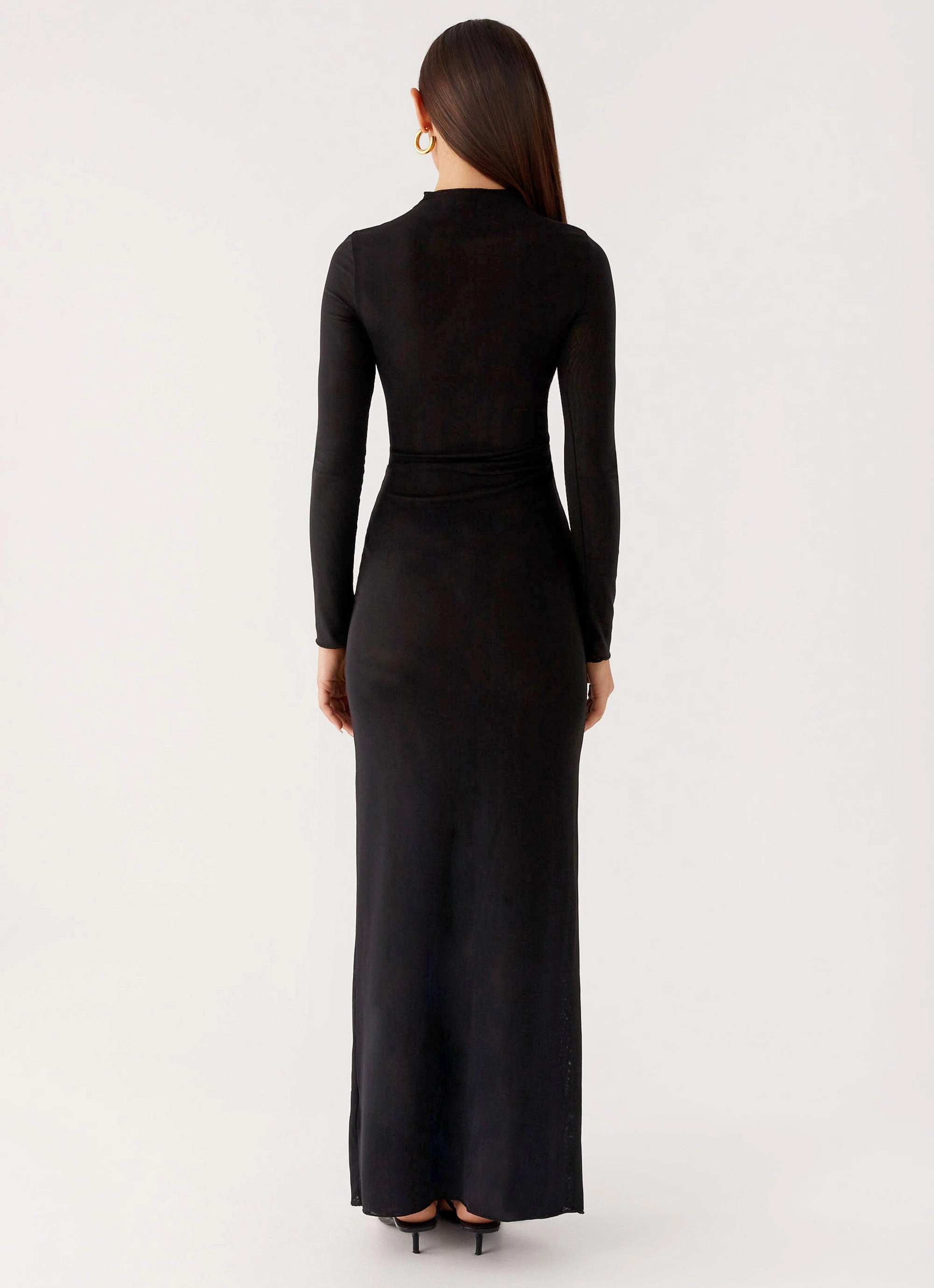 Kamora Maxi Dress - Black Boho Mood Calm Grace