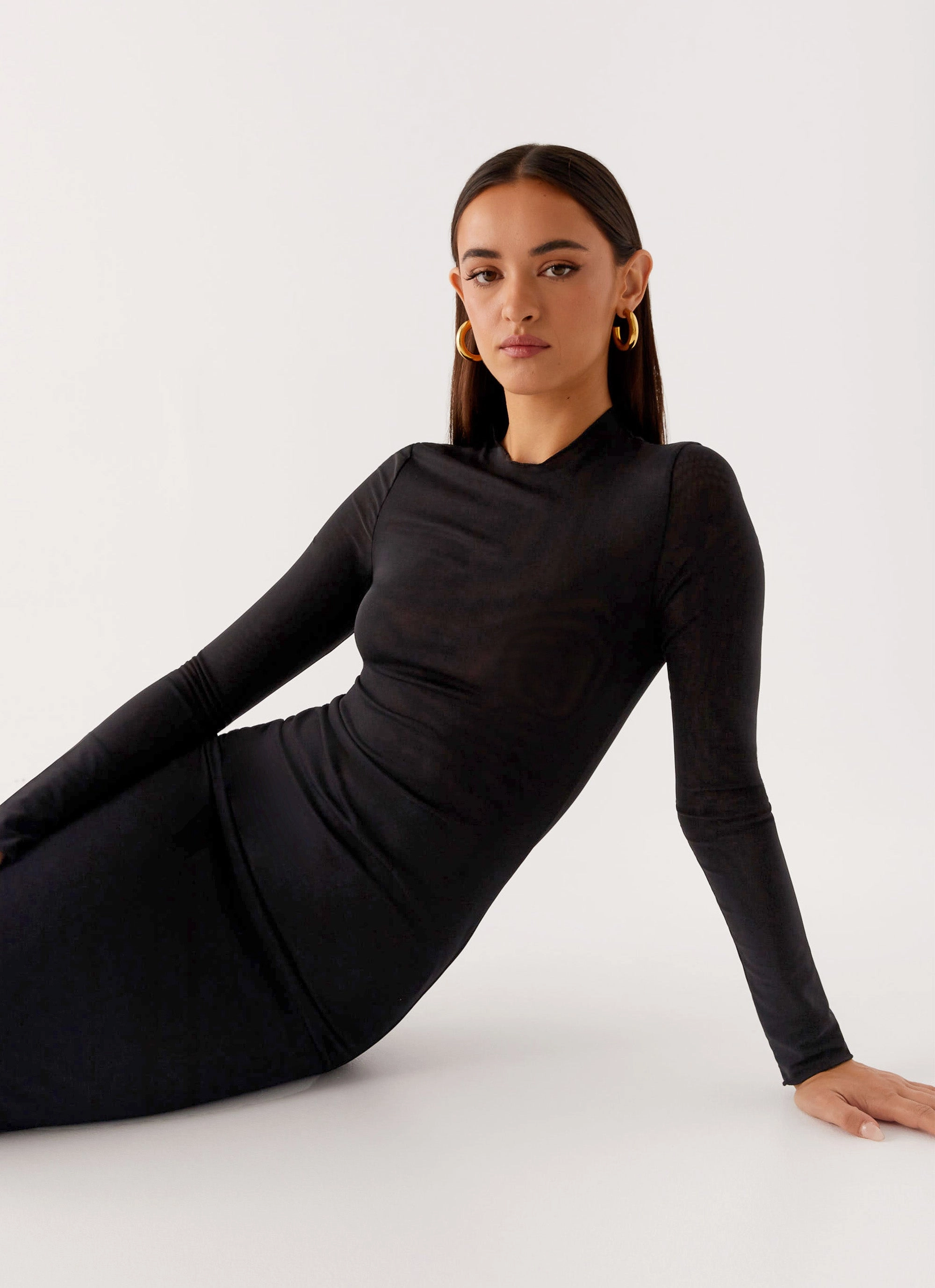 Kamora Maxi Dress - Black Limited-Edition