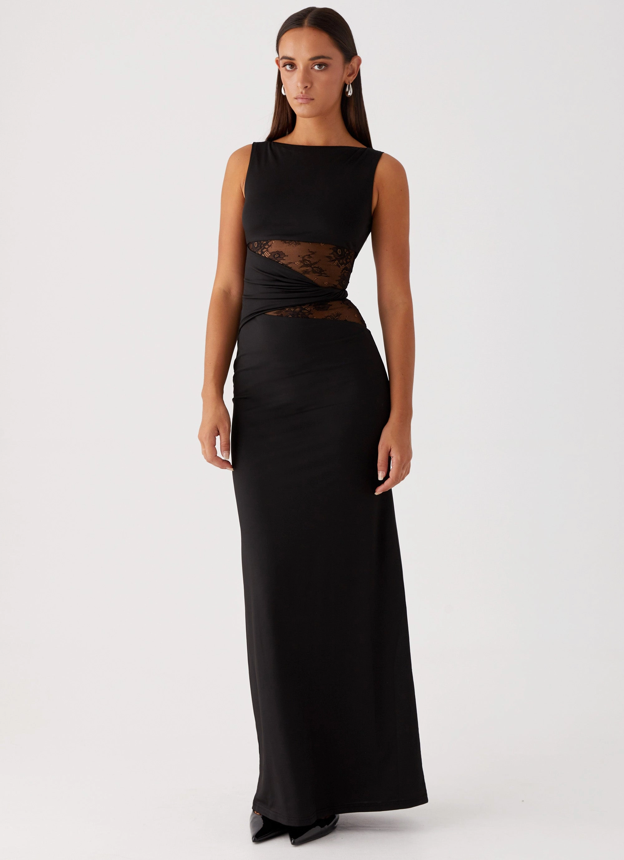 Romantic Mood hypoallergenic Karma Maxi Dress - Black