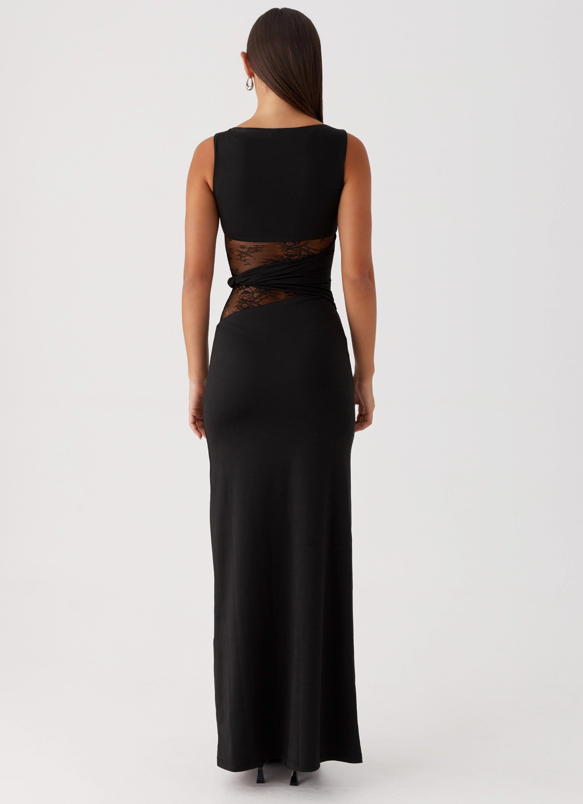 Karma Maxi Dress - Black Winter Proof Easy Texture