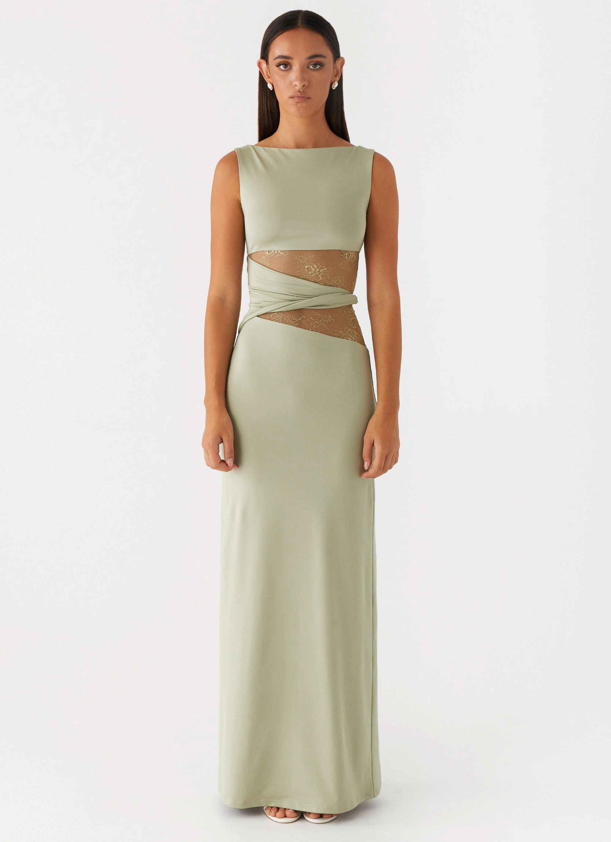 Karma Maxi Dress - Sage Refined Mood
