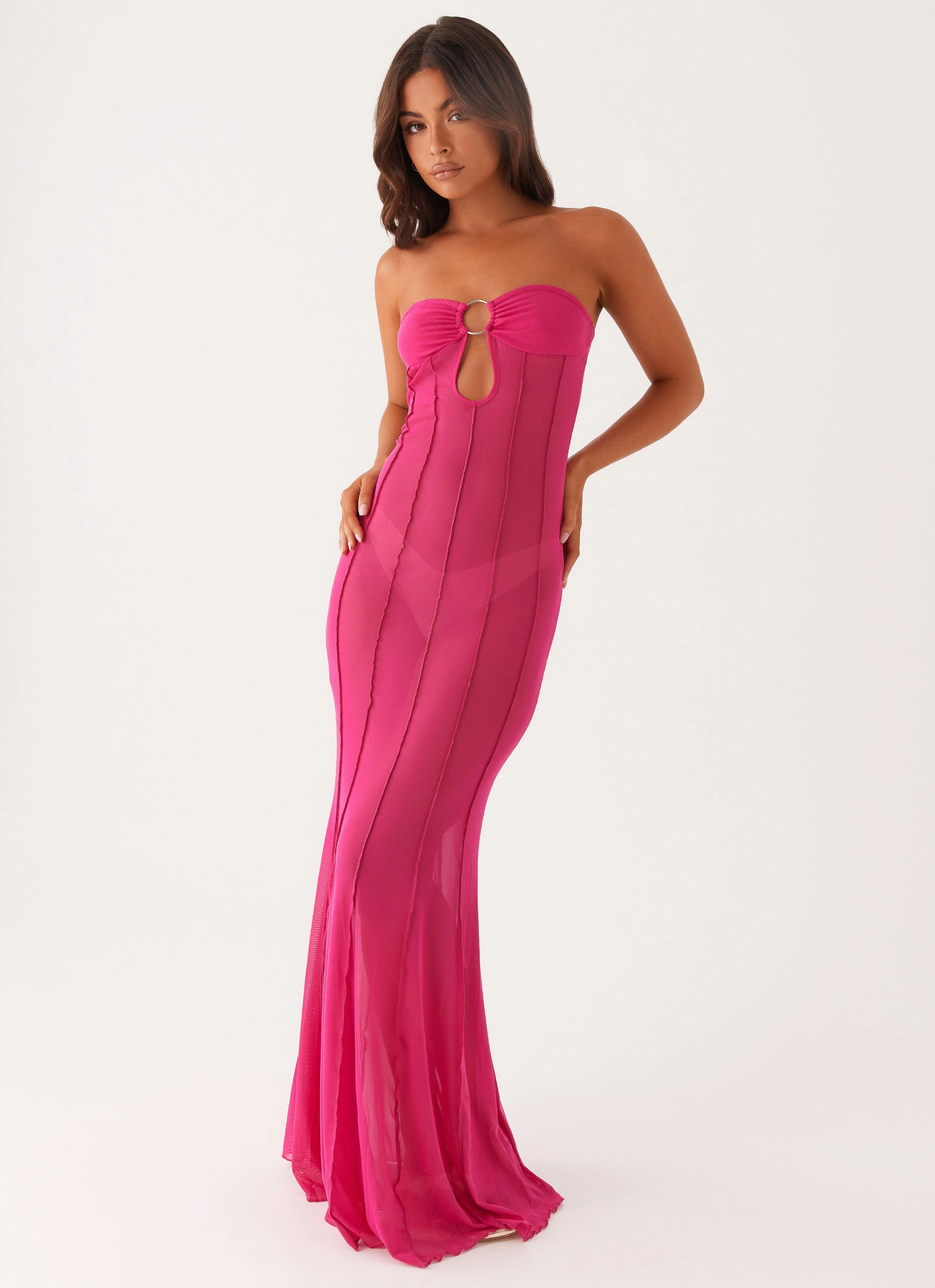 Dreamy Touch Kennedy Maxi Dress - Fuchsia