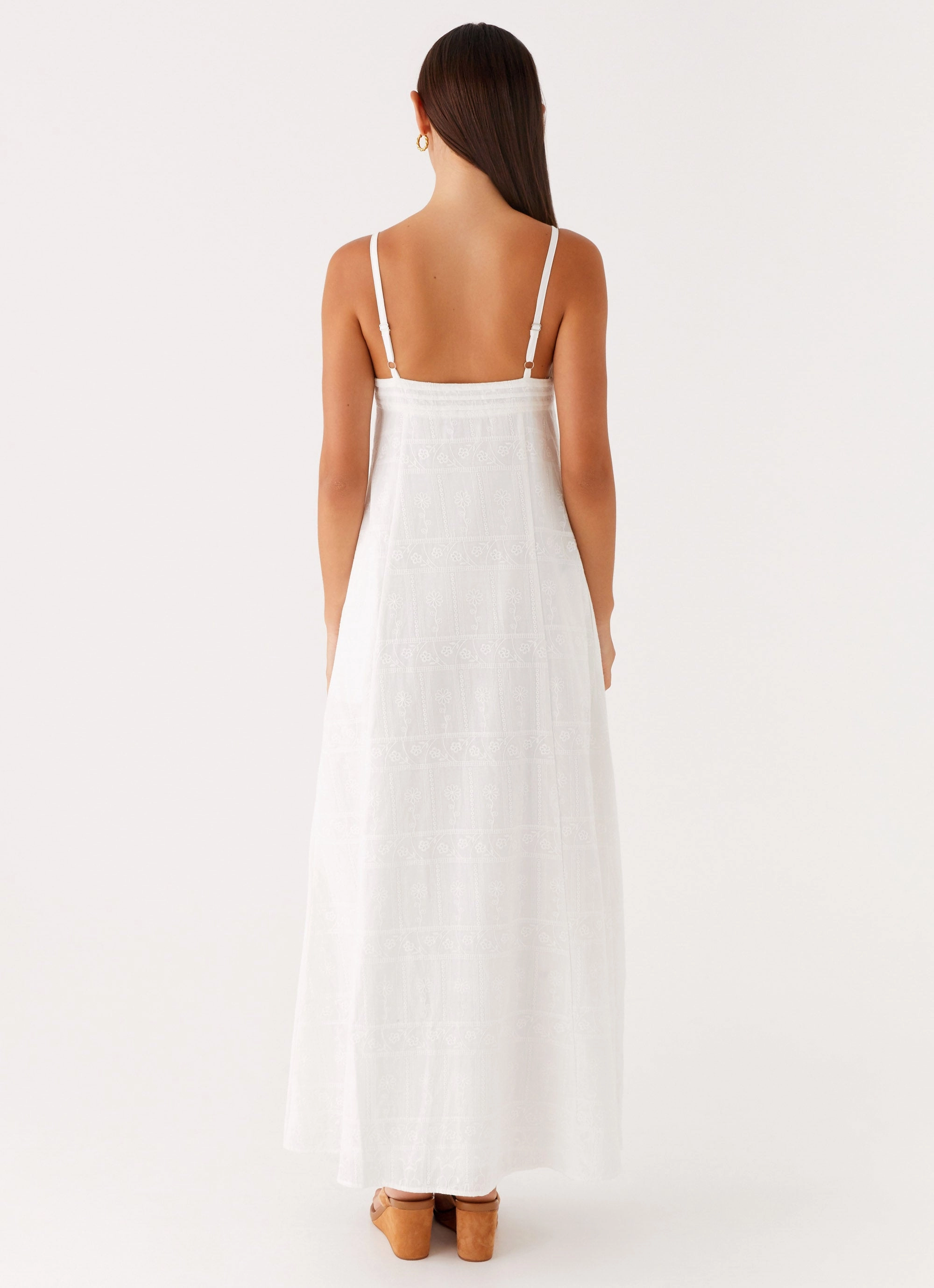 Breezy Comfort Cole Maxi Dress - White