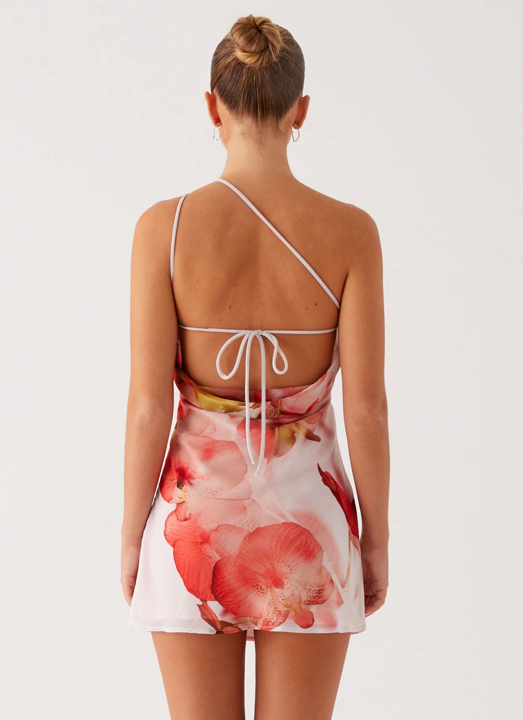 Kia Mini Dress - Peach Rose Street Vibe