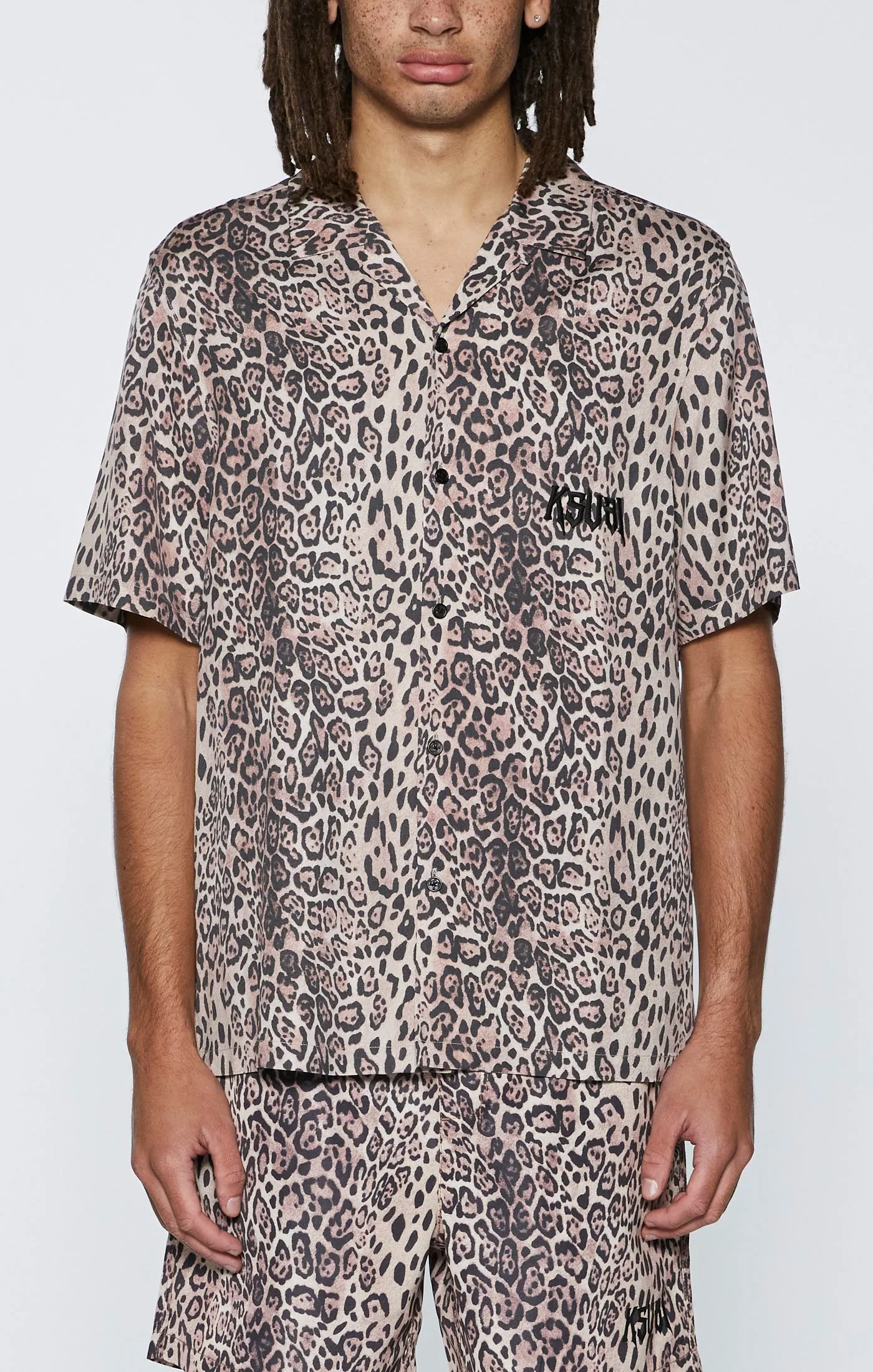 KINGDOM RESORT SS SHIRT MULTI Anti Slip Grip Technology