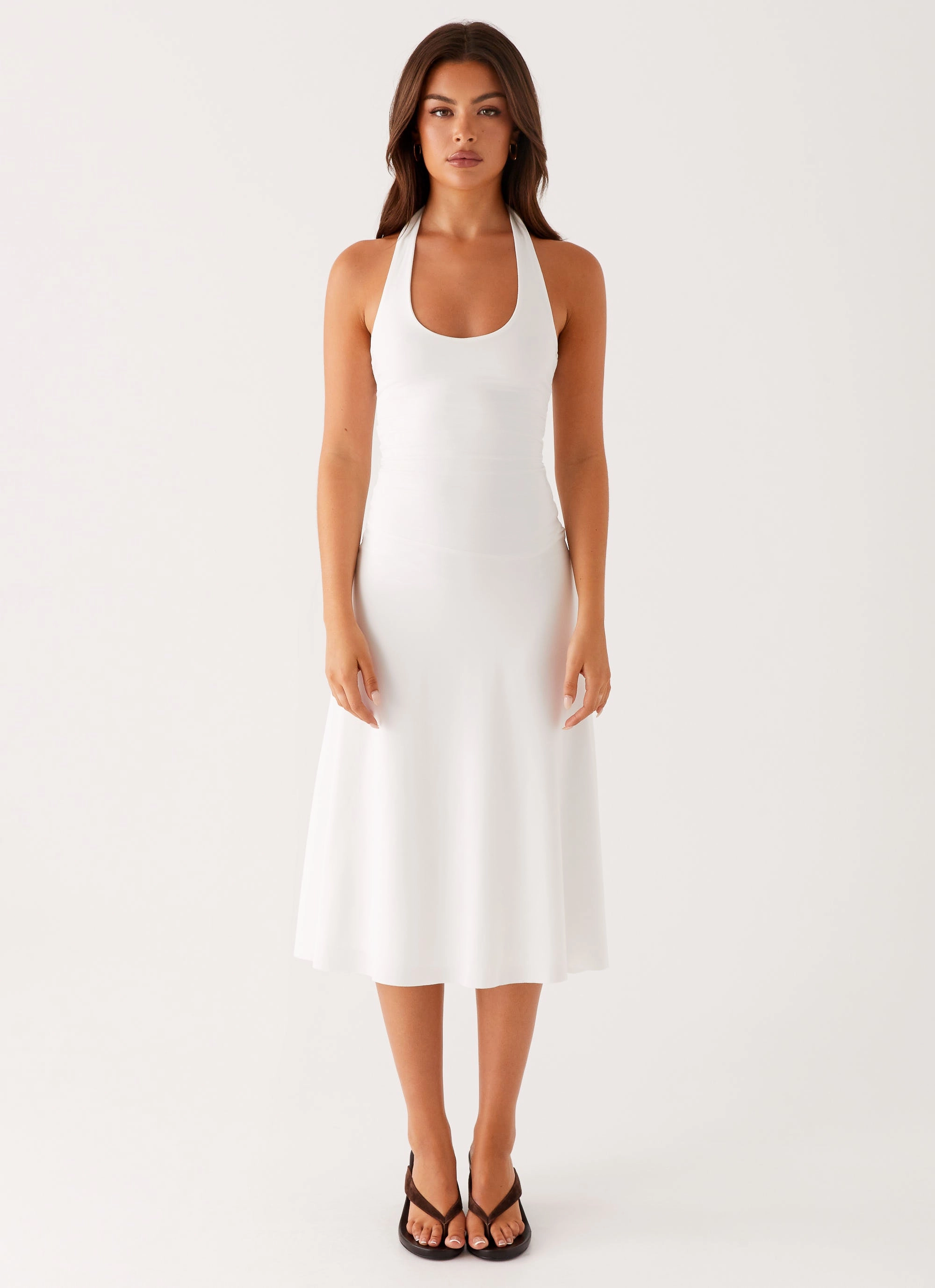 Timeless Trend Klyne Midi Dress - Ivory
