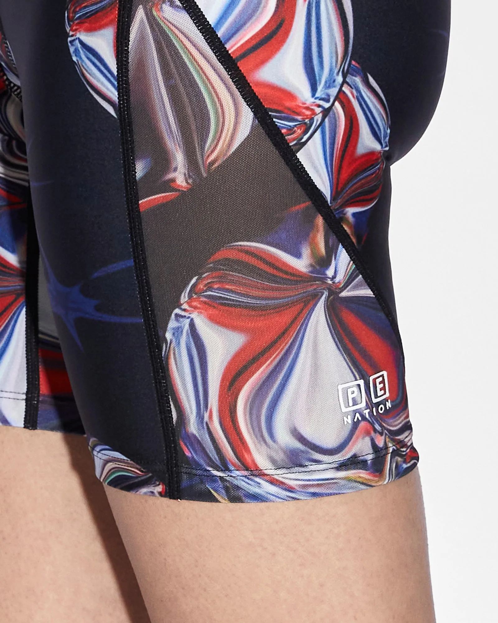 Breathable Design KSUBI X P.E NATION BIKE SHORT WARPED