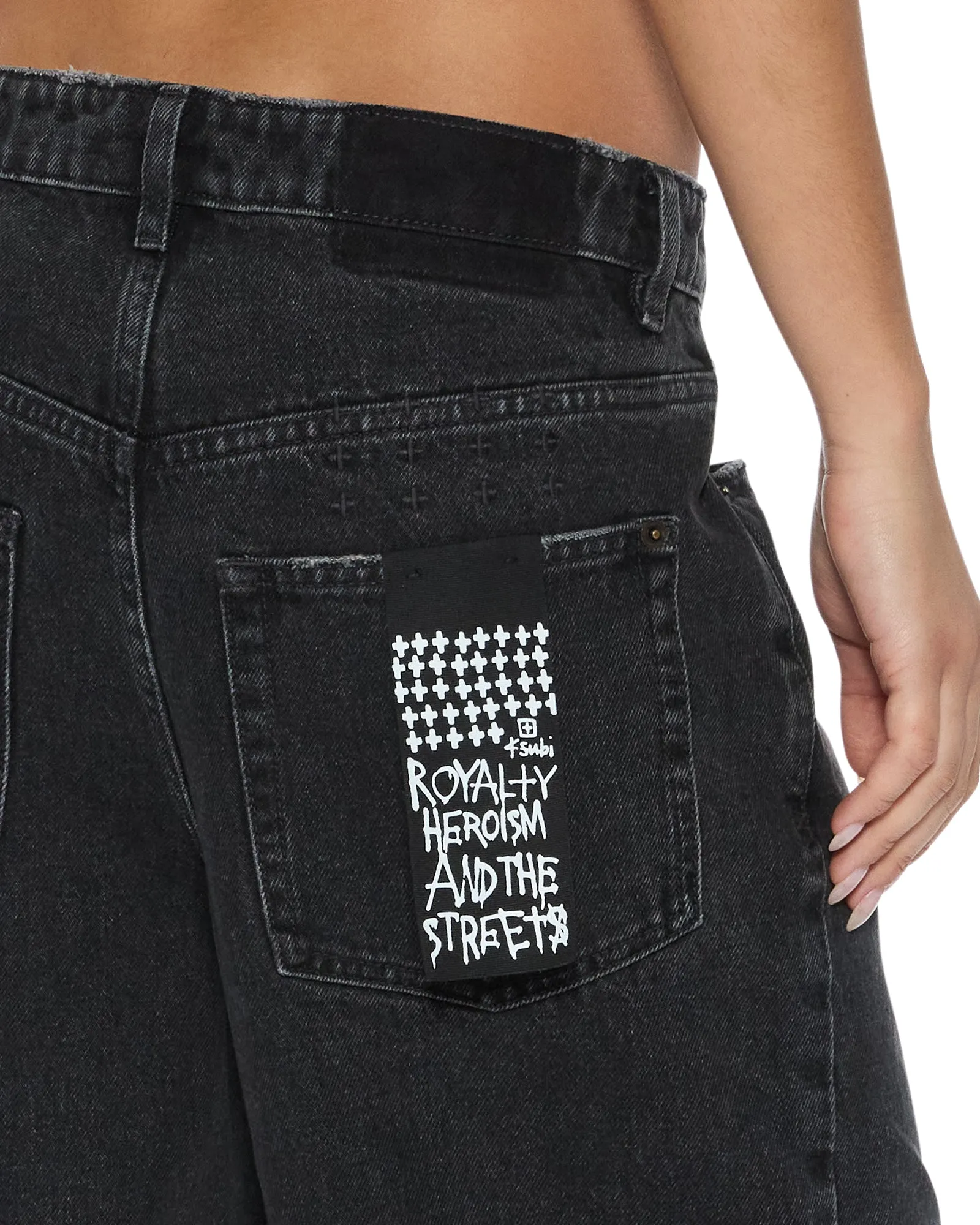 KSUPER TEMPER Layered Hem Detailing