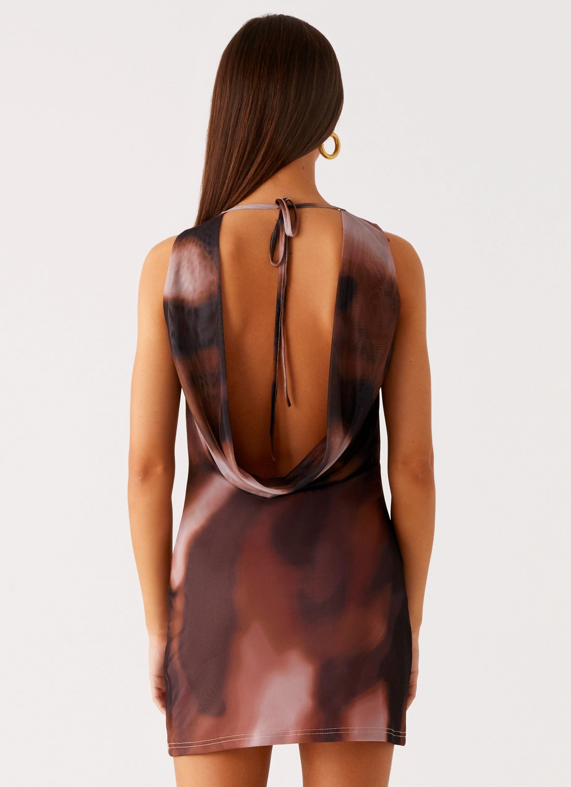 Luxury Feel Larson Mini Dress - Black Gradient