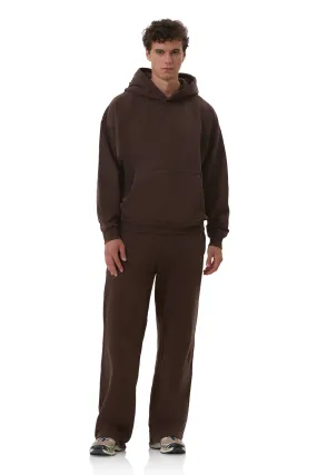 Abrasion resistant Finley Straight Leg Sweatpant - Espresso