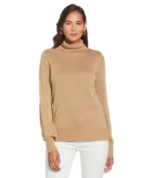 Rib Trim Cut Out Sweater Chic Tee