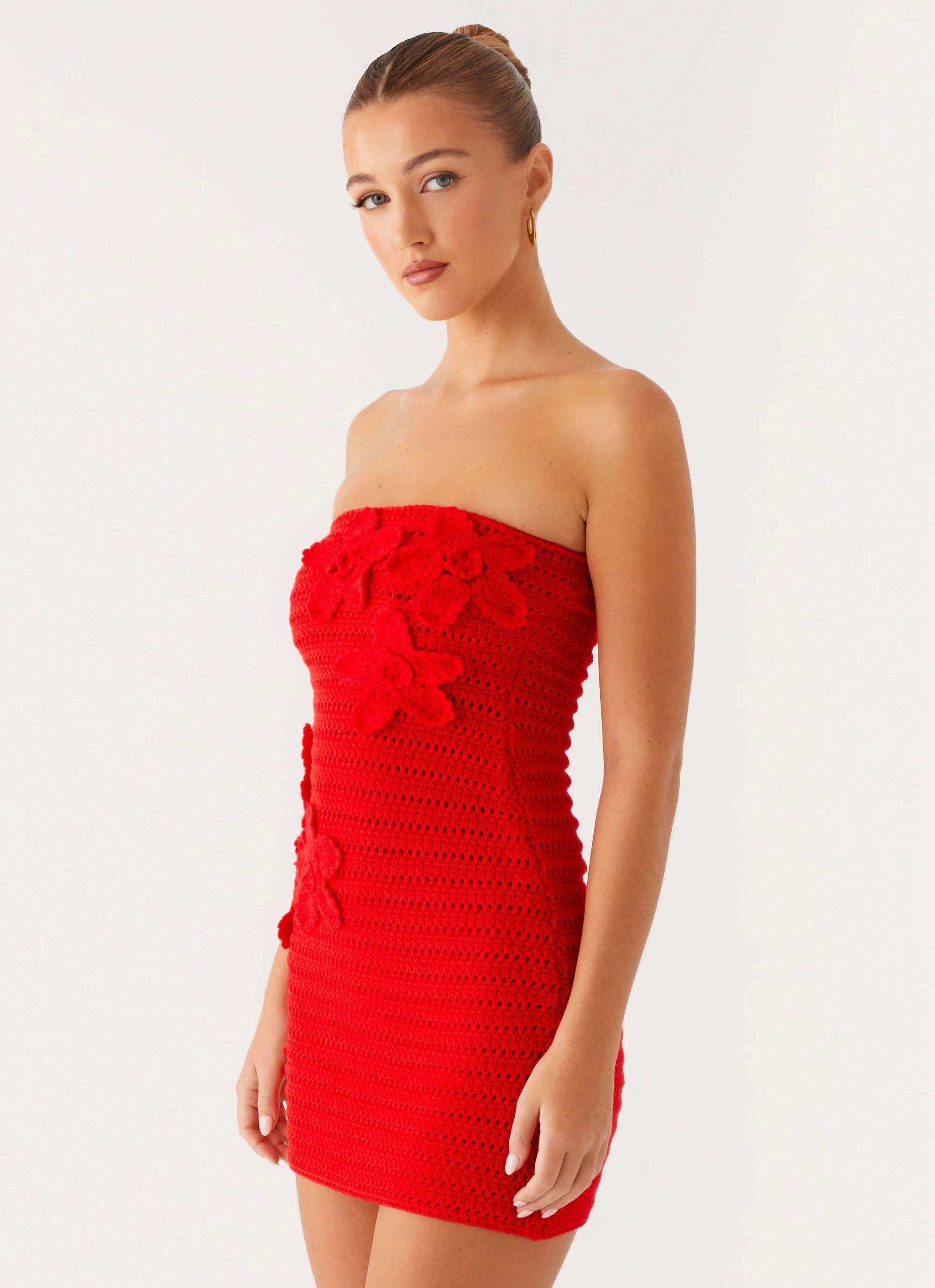 Sicily Mini Dress - Red summer breeze Walkable Flow