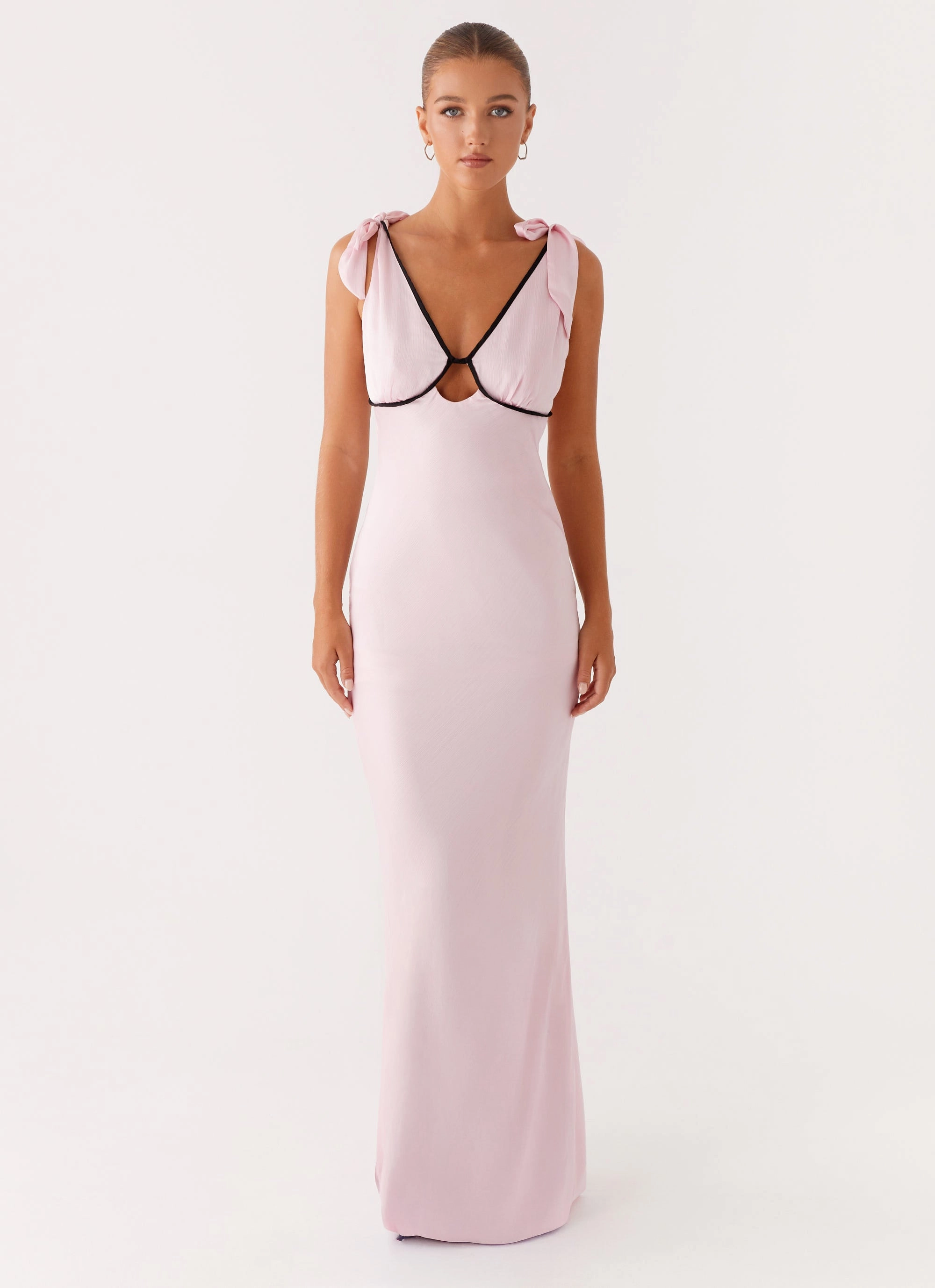 Romeo Maxi Dress - Pink Calm Finish