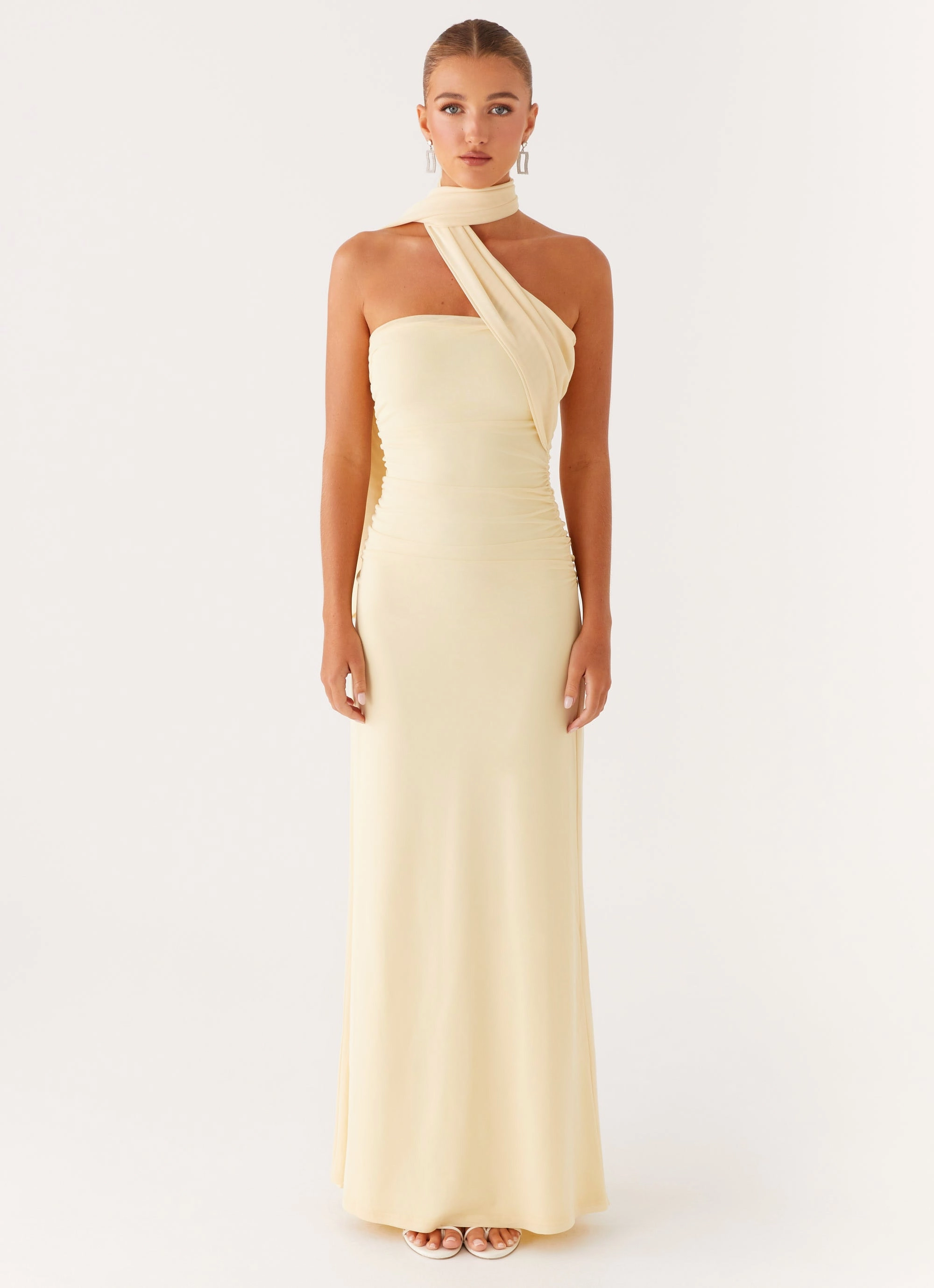 travel mode Songbird Maxi Dress - Yellow