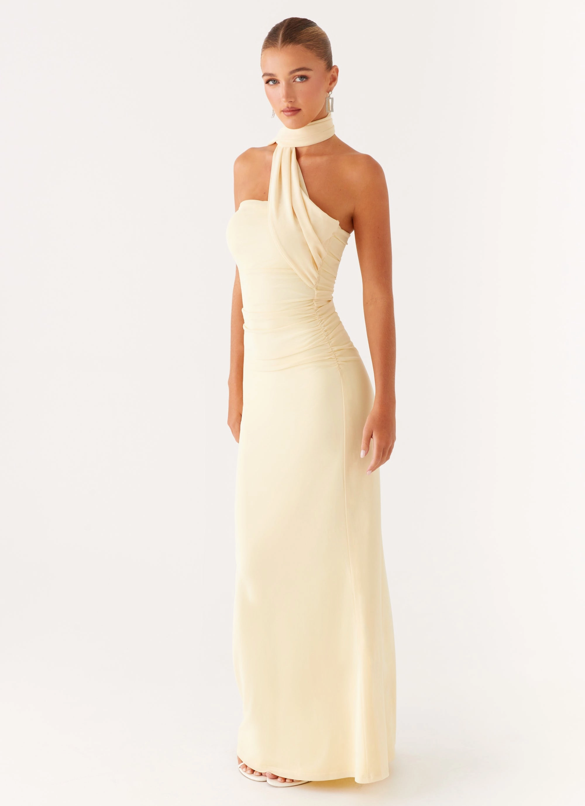 Layered Comfort Songbird Maxi Dress - Yellow