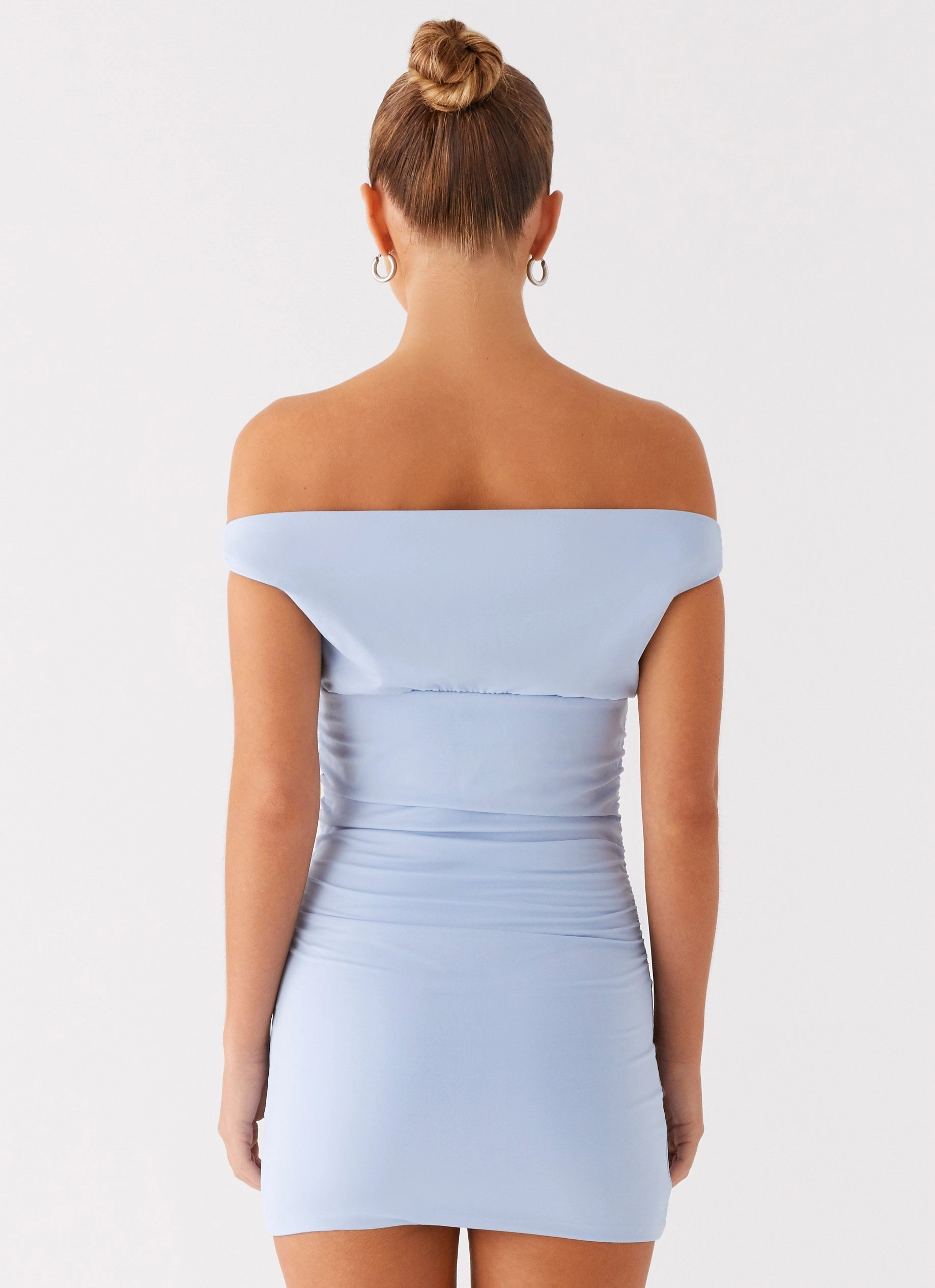 Fringe-Detail Lilosa Mini Dress - Blue